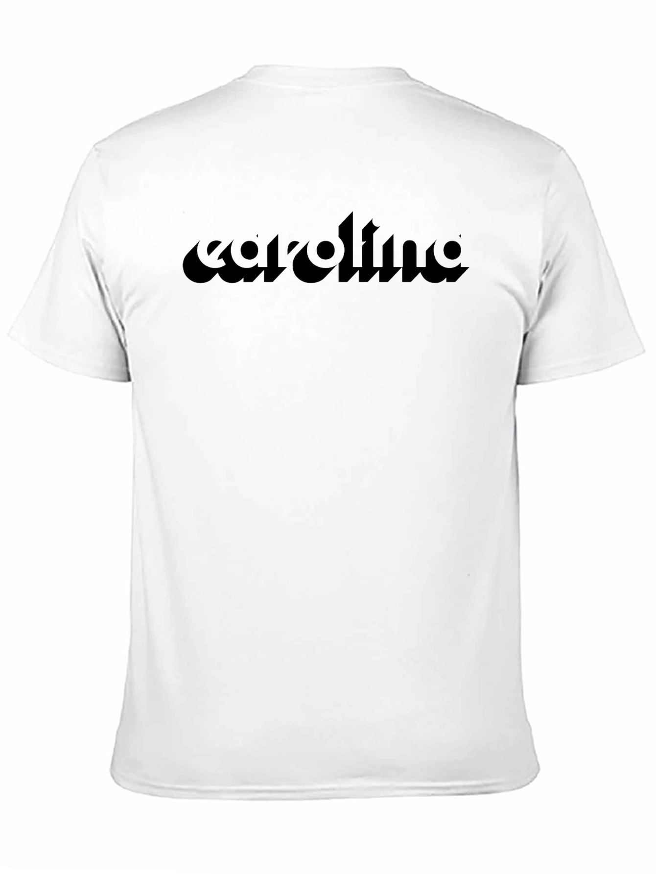 Carolina Black Graphic Tee - Stylish Unisex T-Shirt
