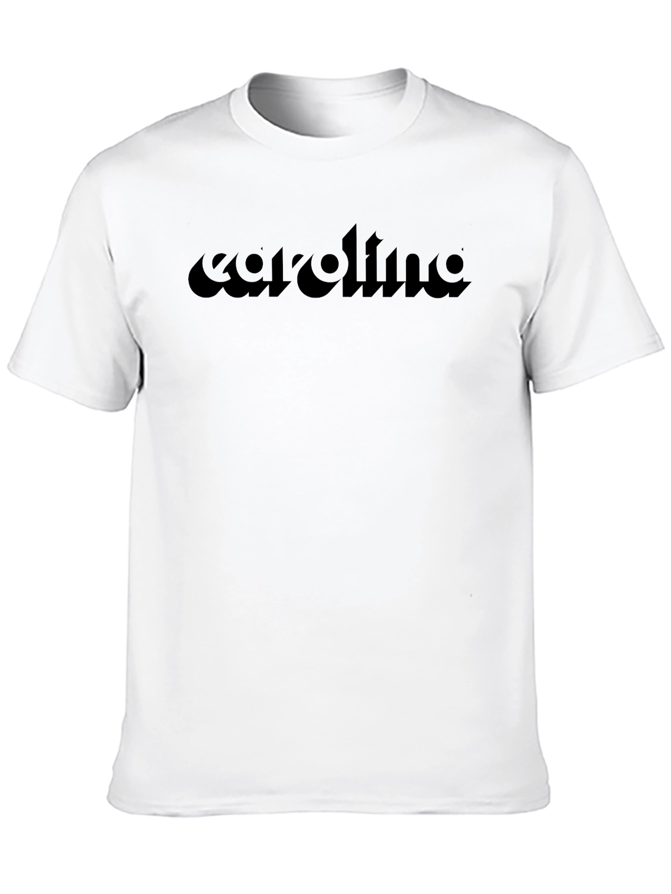 Carolina Black Graphic Tee - Stylish Unisex T-Shirt