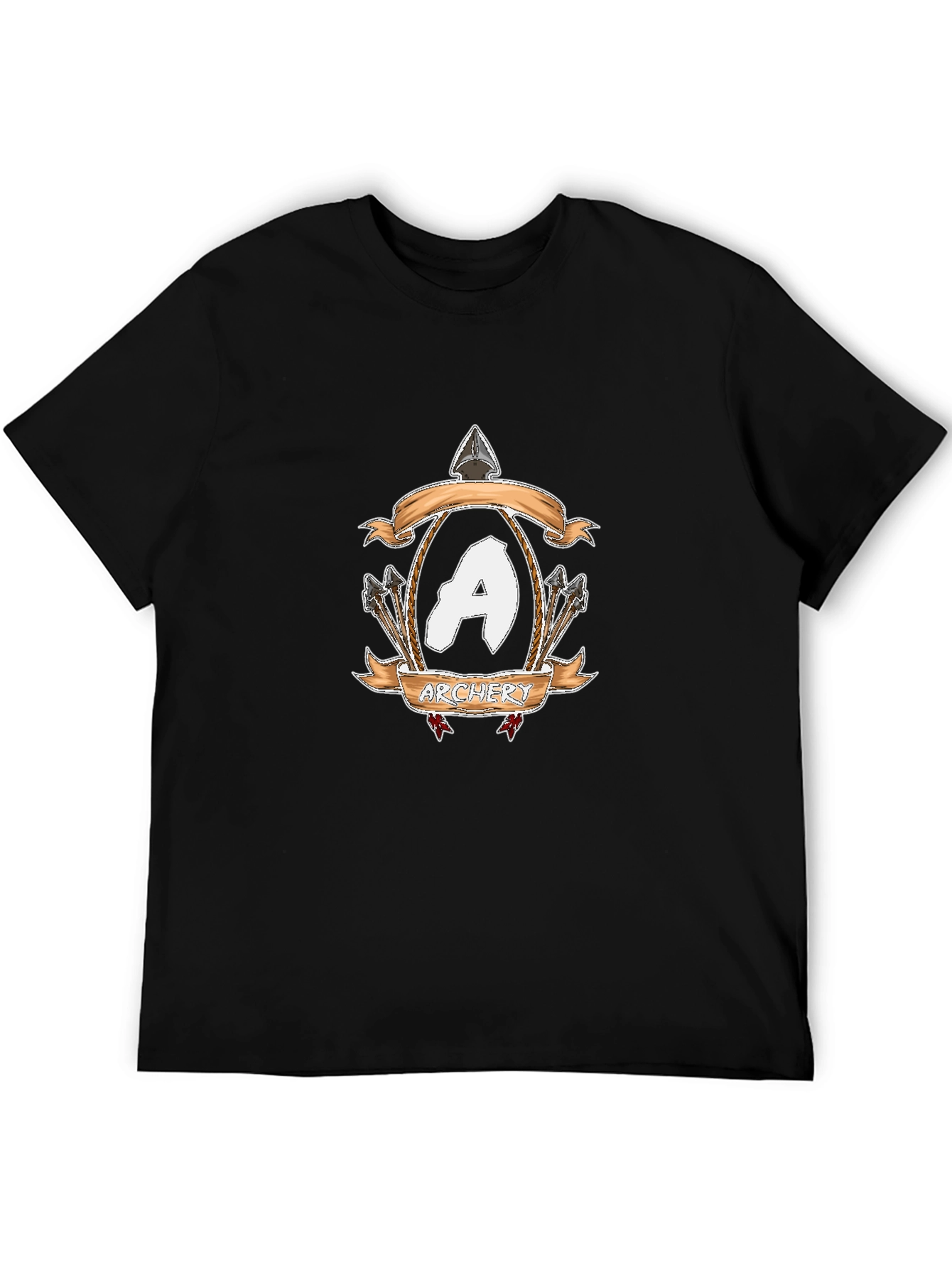 Archery Crest Black T-Shirt