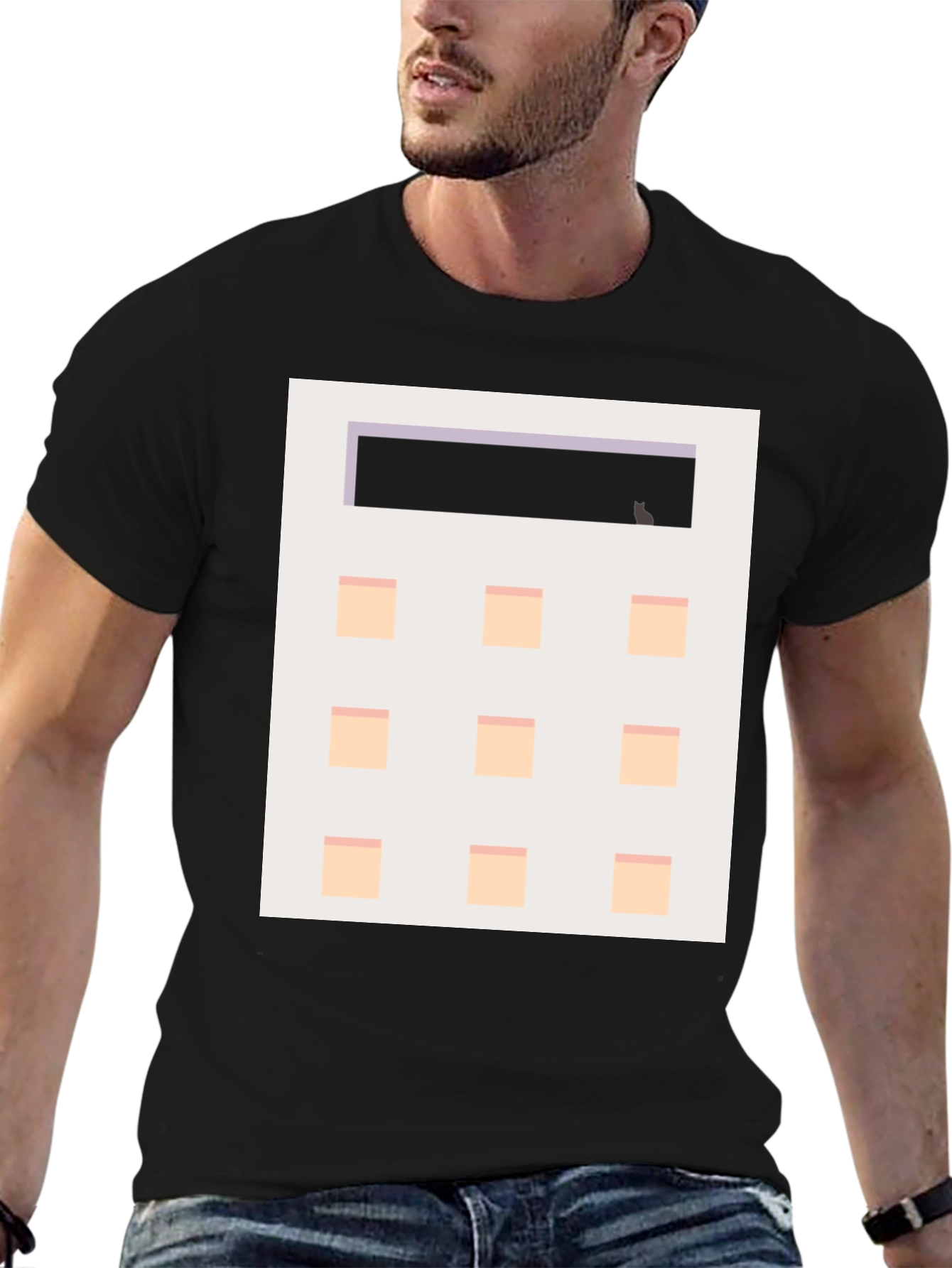 Calculator Graphic Tee - Geek Chic
