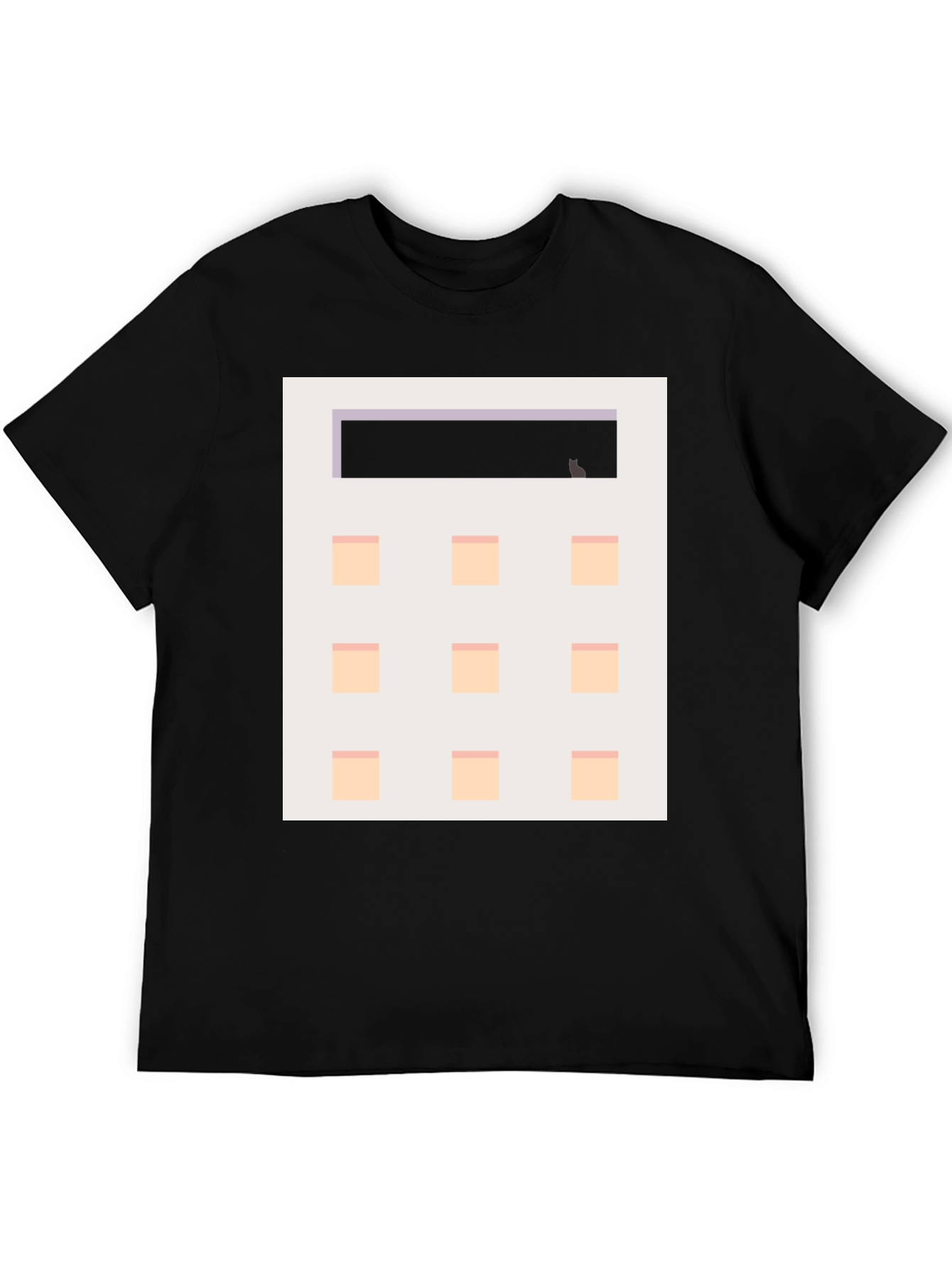 Calculator Graphic Tee - Geek Chic