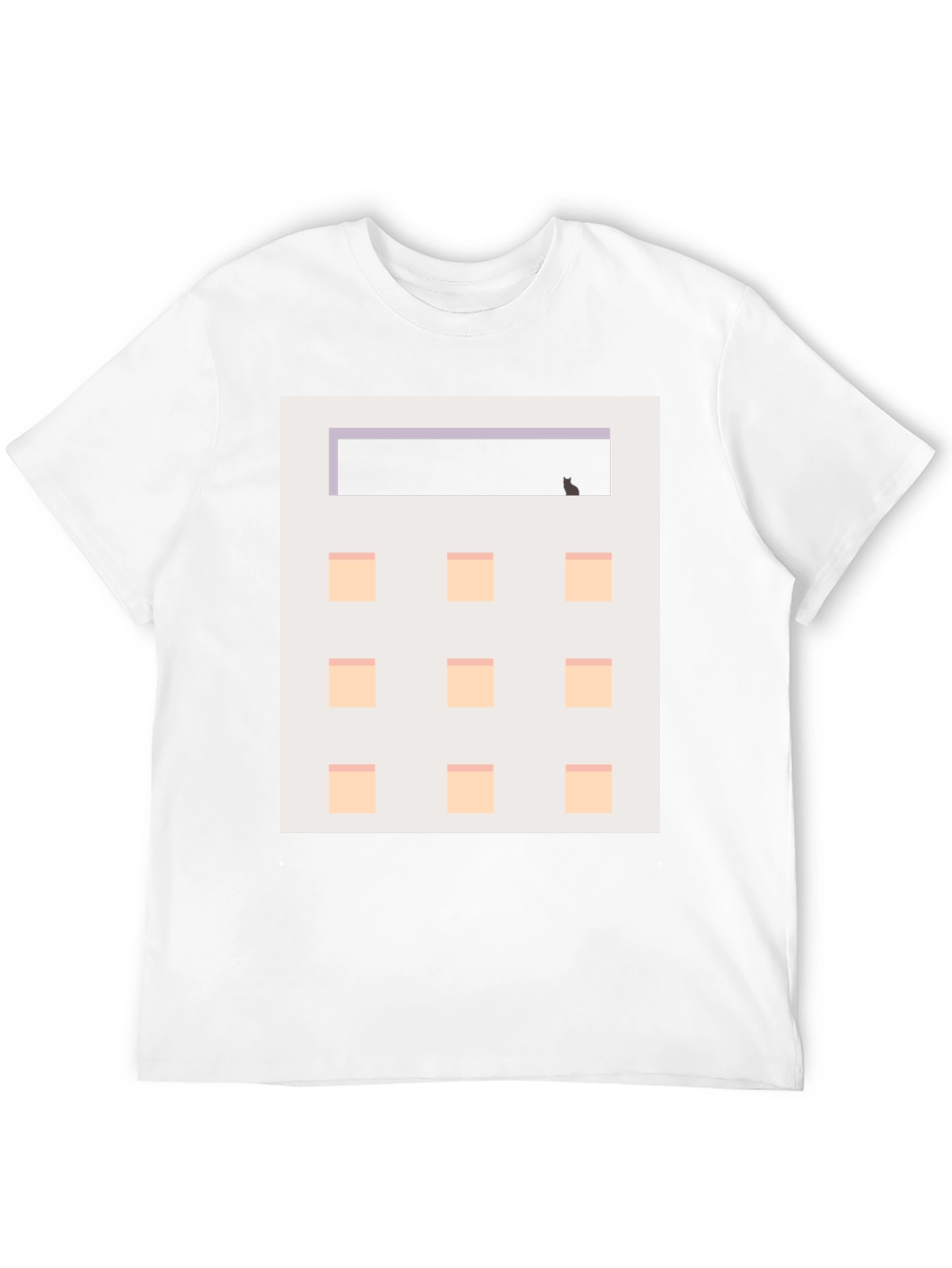 Calculator Graphic Tee - Geek Chic