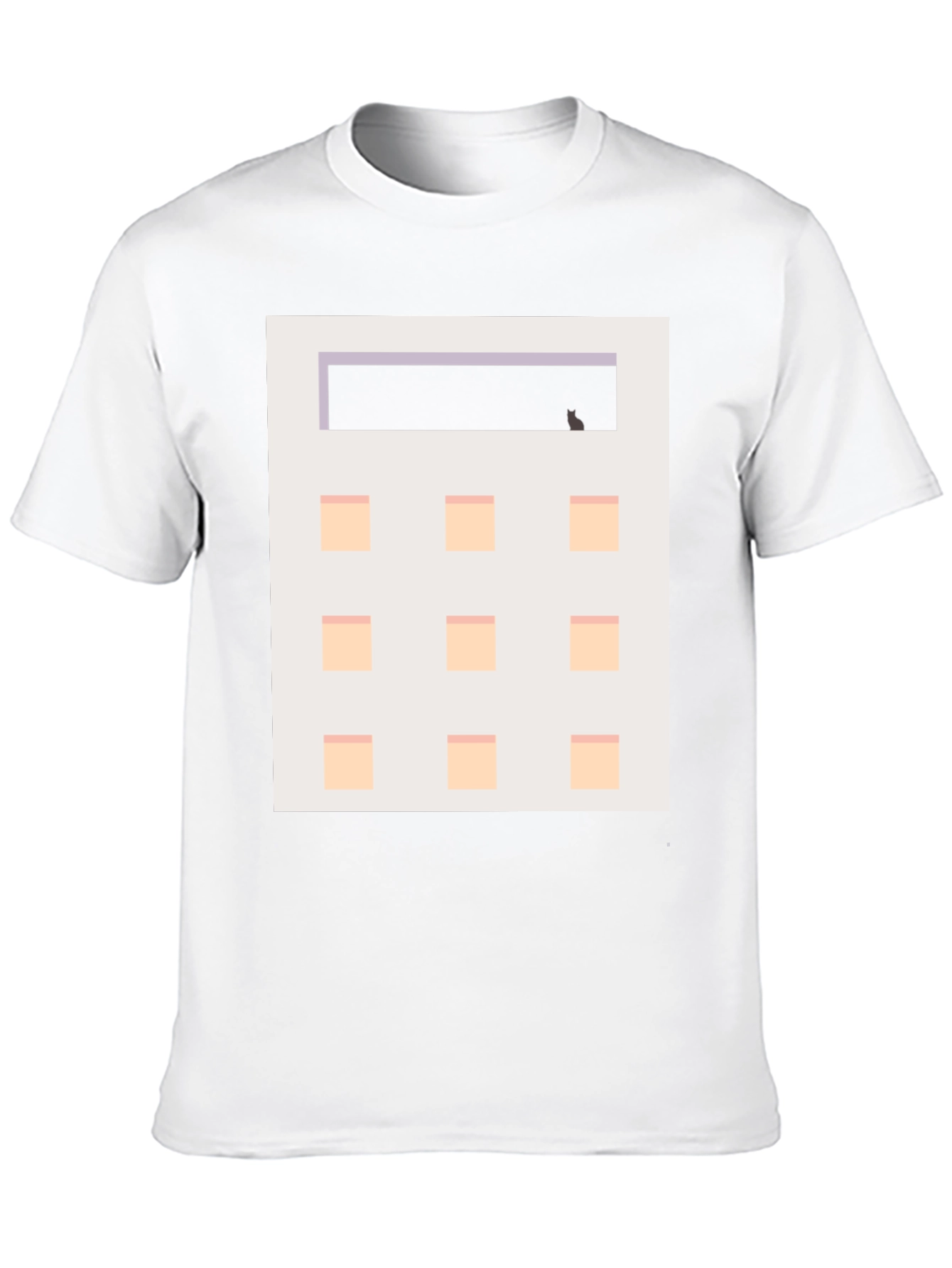 Calculator Graphic Tee - Geek Chic