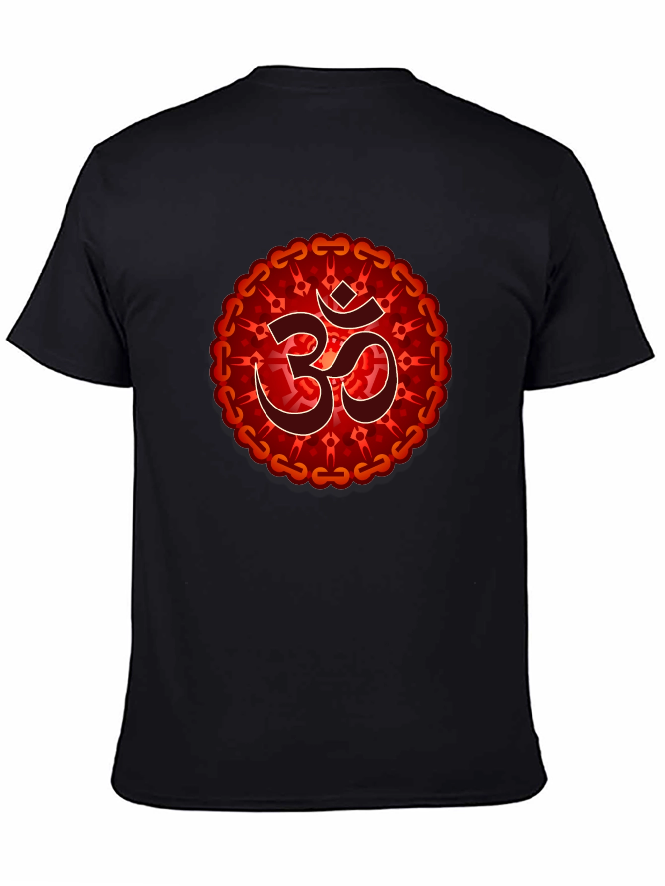Om Mandala Graphic T-Shirt - Spiritual Design