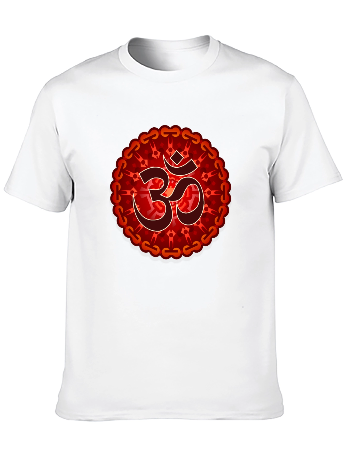 Om Mandala Graphic T-Shirt - Spiritual Design