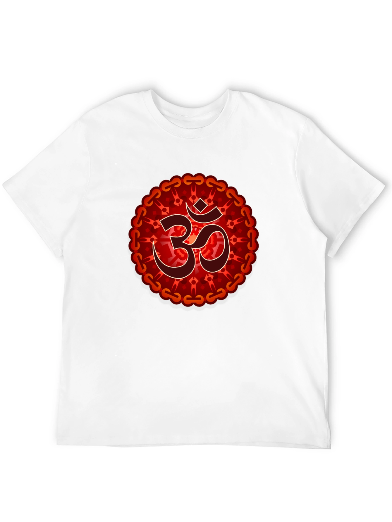 Om Mandala Graphic T-Shirt - Spiritual Design