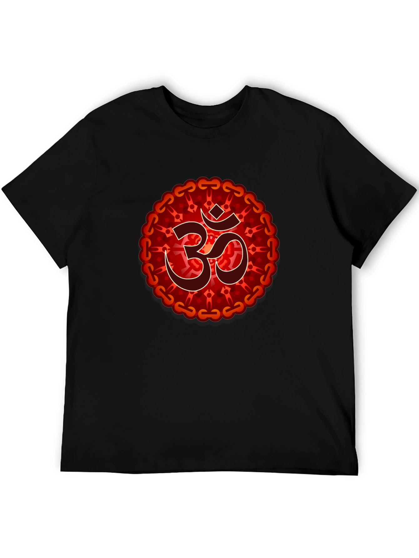 Om Mandala Graphic T-Shirt - Spiritual Design