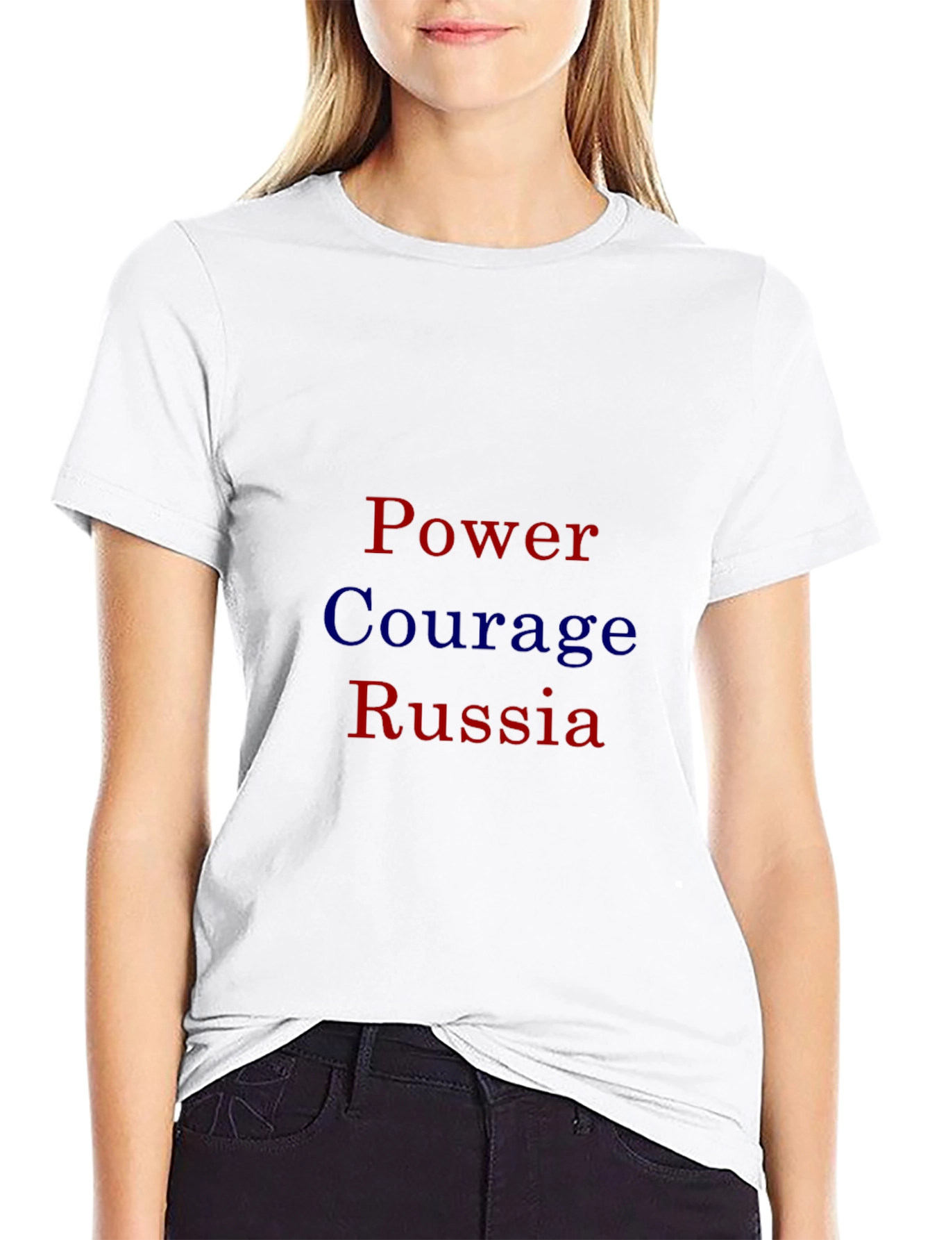 Power Courage Russia T-Shirt