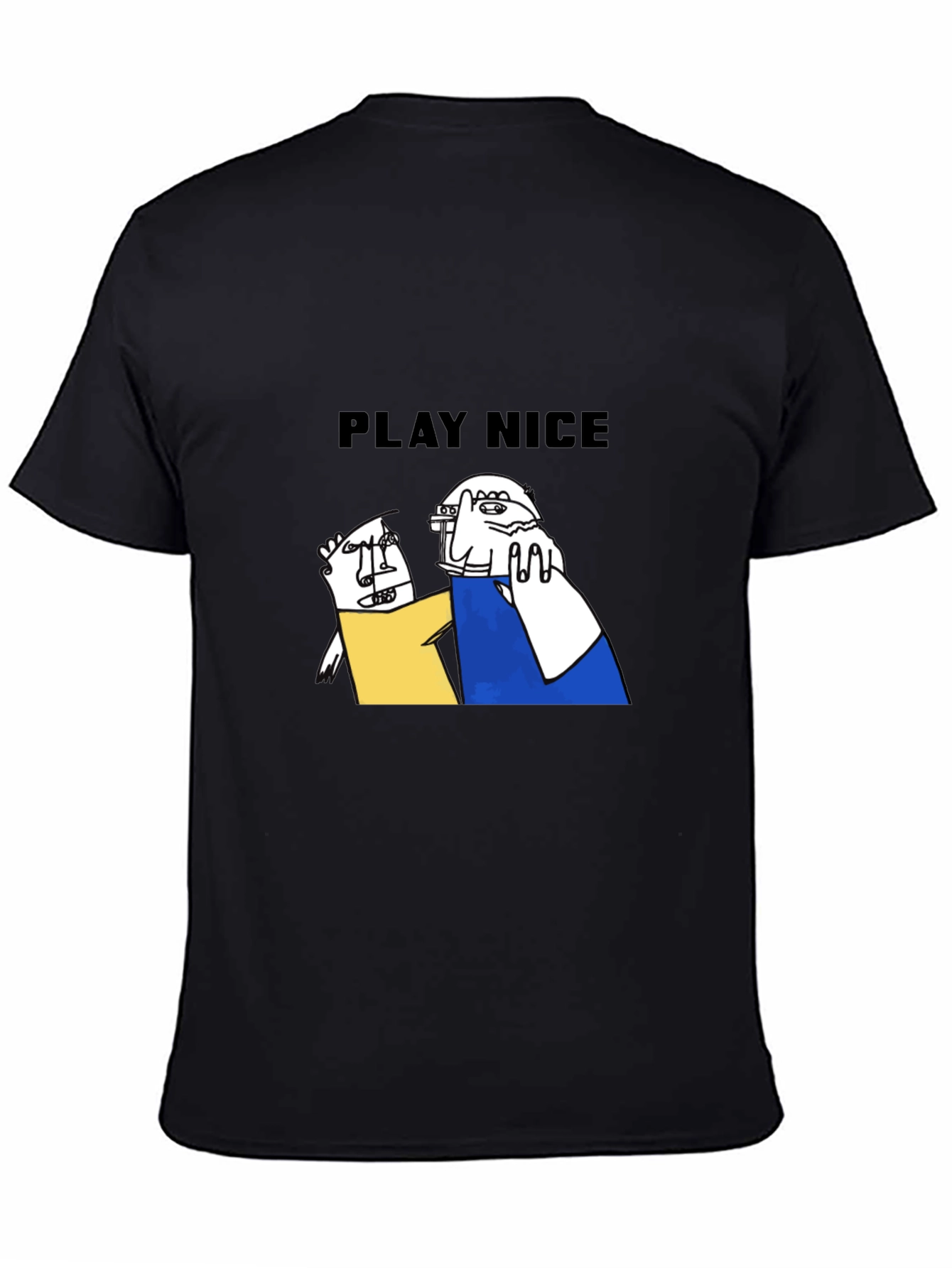 Play Nice Graphic Tee - Unique Design Casual Style