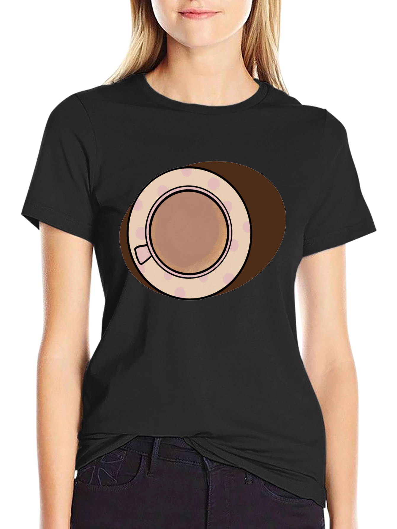 Coffee Cup Graphic T-Shirt