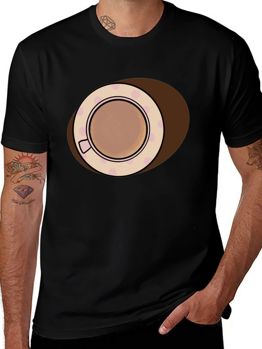 Coffee Cup Graphic T-Shirt