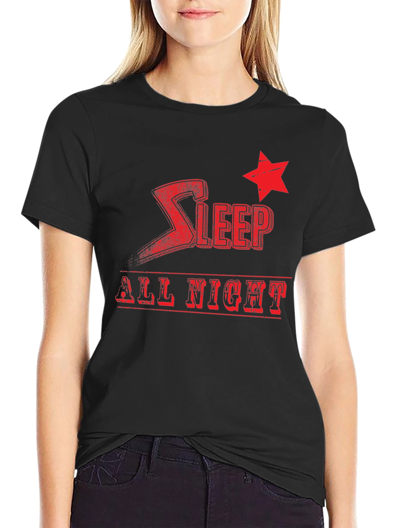 Sleep All Night Graphic Tee