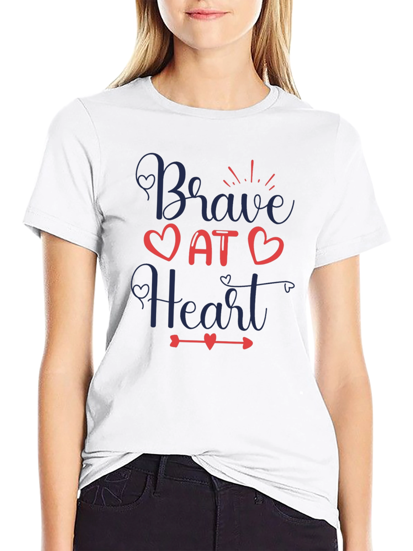 Brave at Heart Graphic Tee