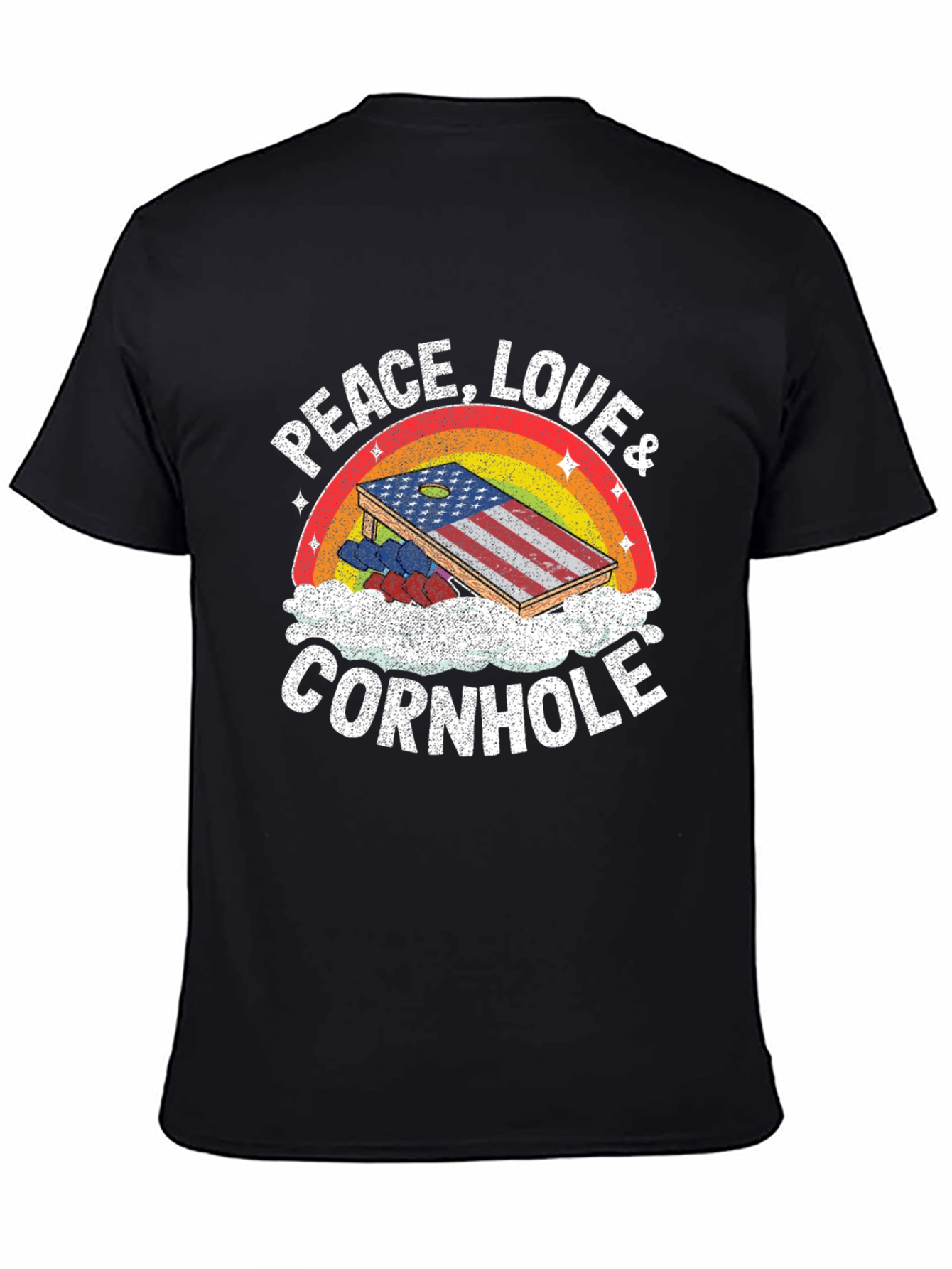 Peace Love Cornhole T-Shirt