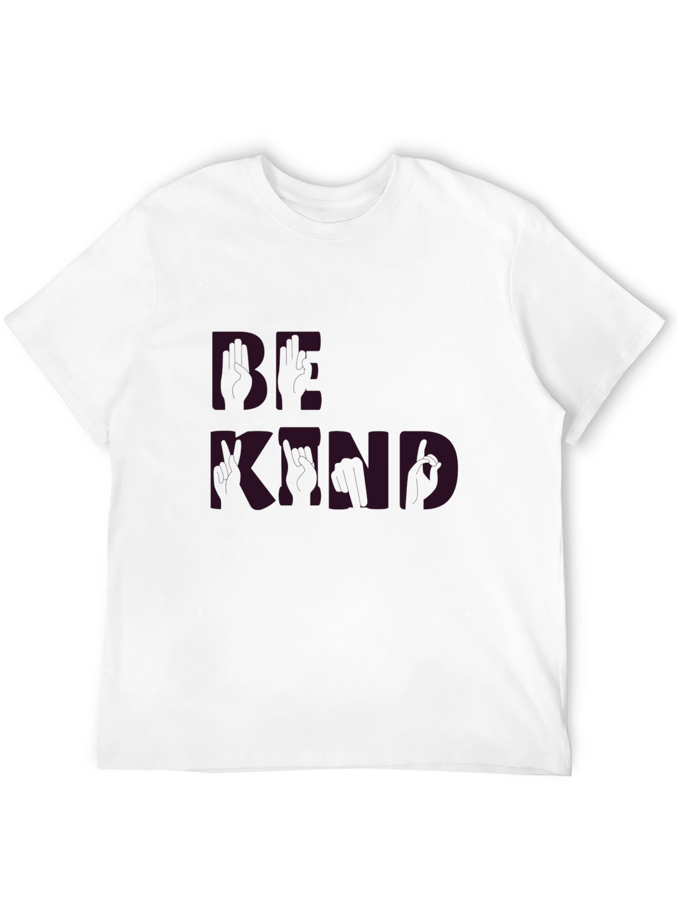 Be Kind Graphic Tee - Soft Cotton Blend T-Shirt