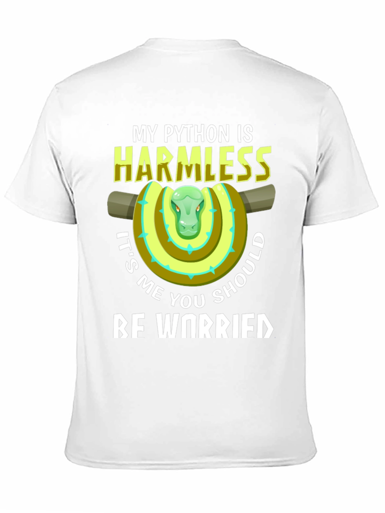 My Python Is Harmless Funny Snake T-Shirt