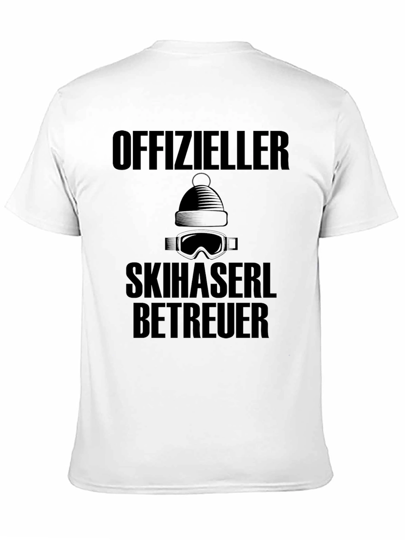 Offizieller Skihaserl Betreuer Black T-Shirt