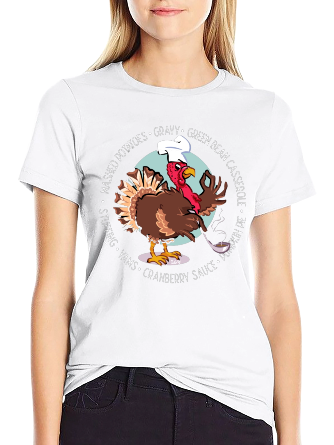 Thanksgiving Turkey Chef T-Shirt