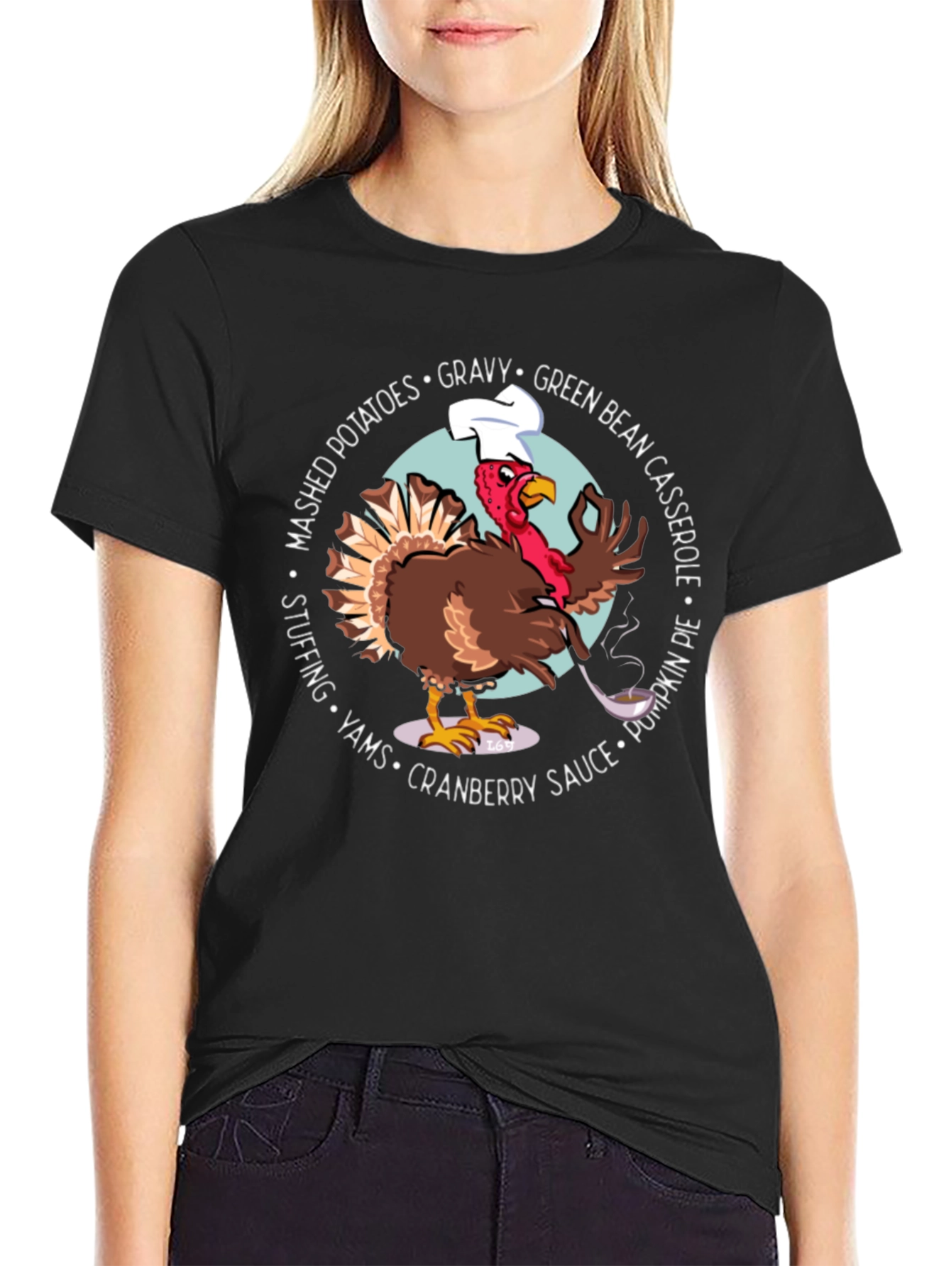 Thanksgiving Turkey Chef T-Shirt