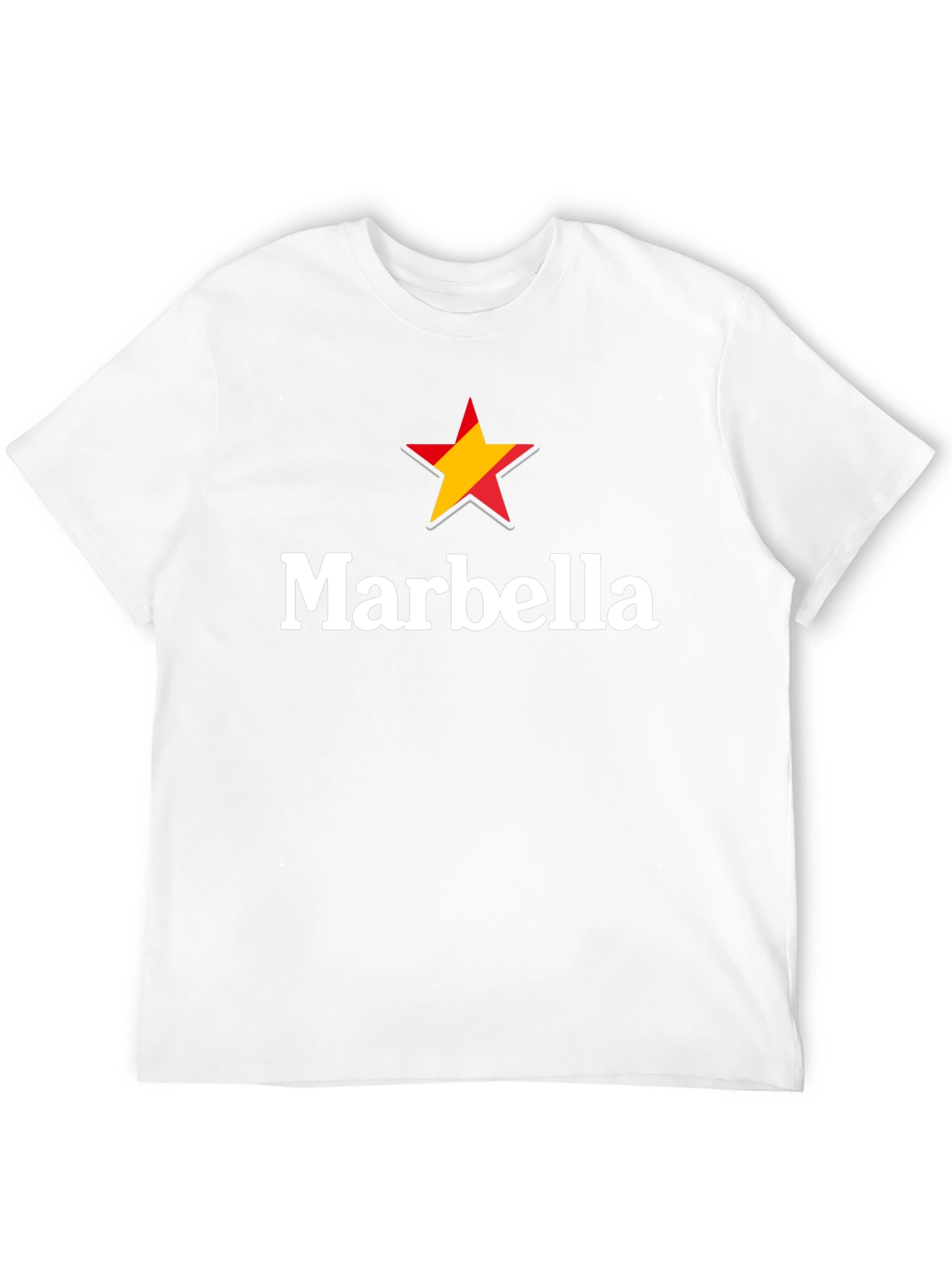 Marbella Star Graphic T-Shirt - Classic Comfort