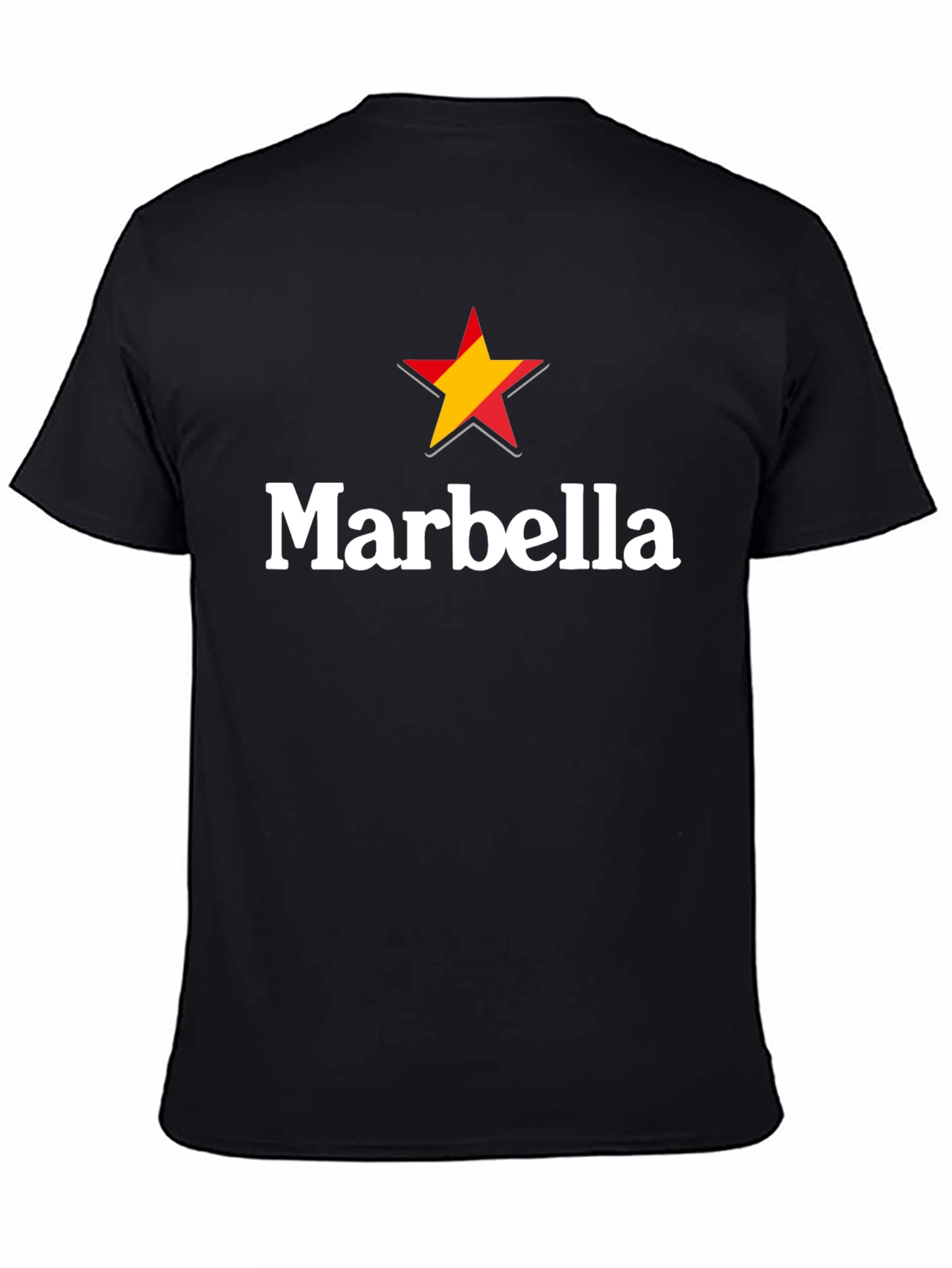 Marbella Star Graphic T-Shirt - Classic Comfort