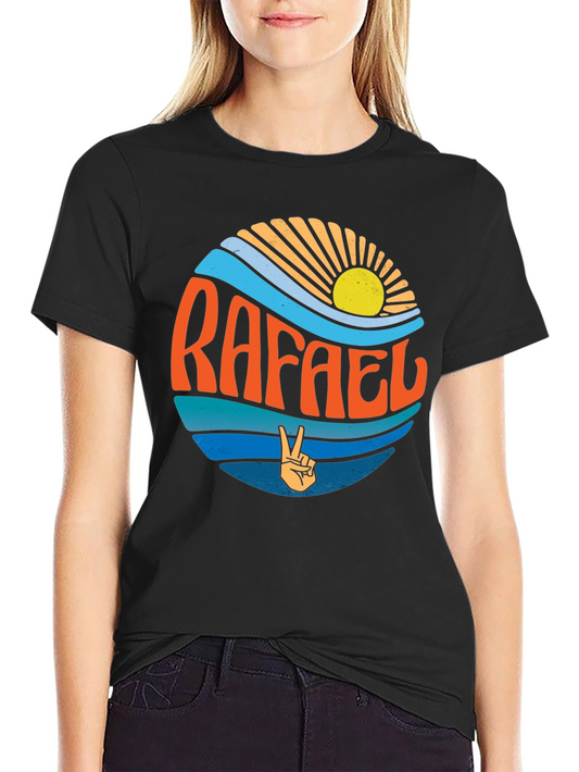 Rafael Retro Sunshine T-Shirt - Peace & Good Vibes