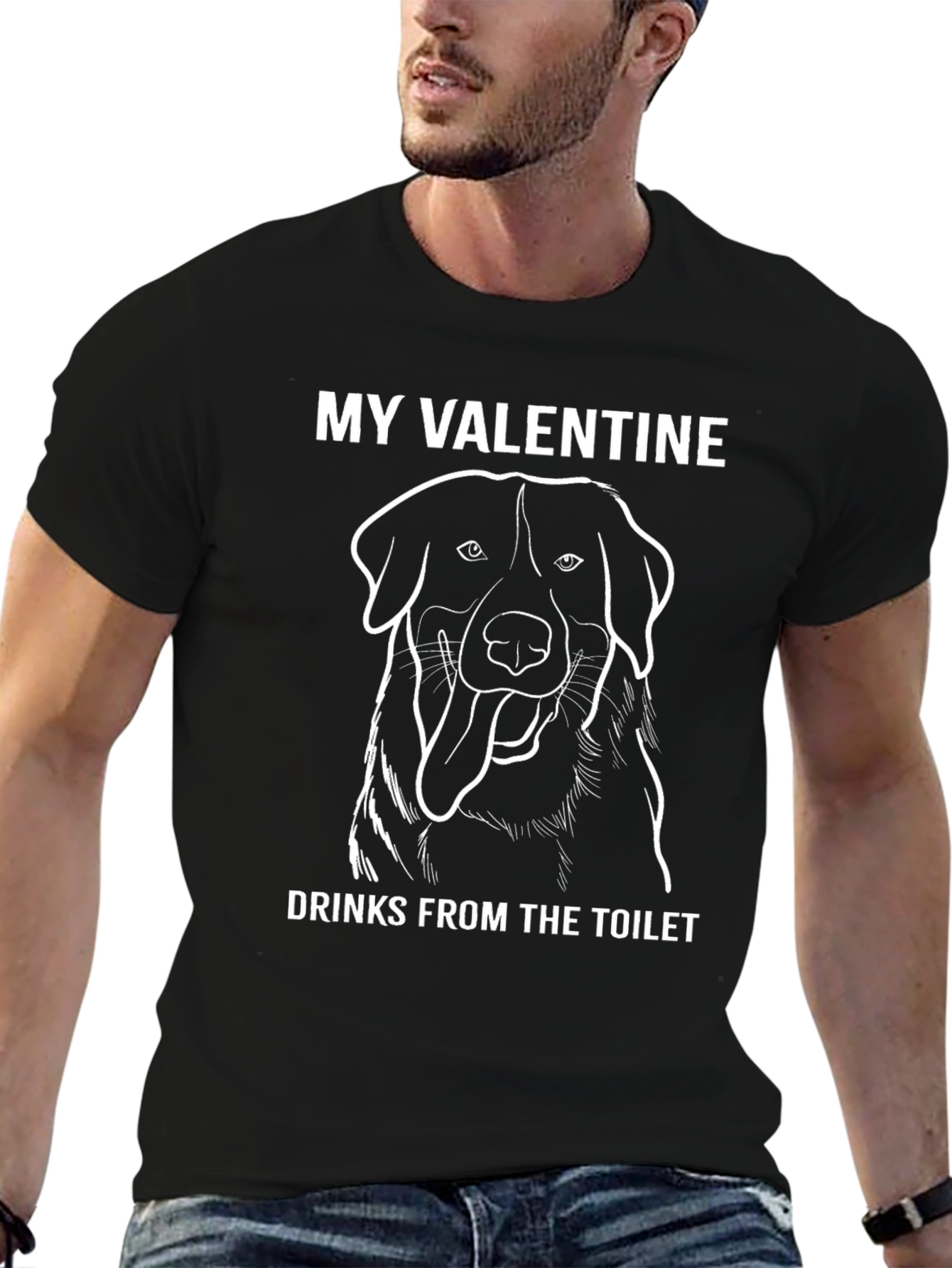 My Valentine Drinks from the Toilet T-Shirt