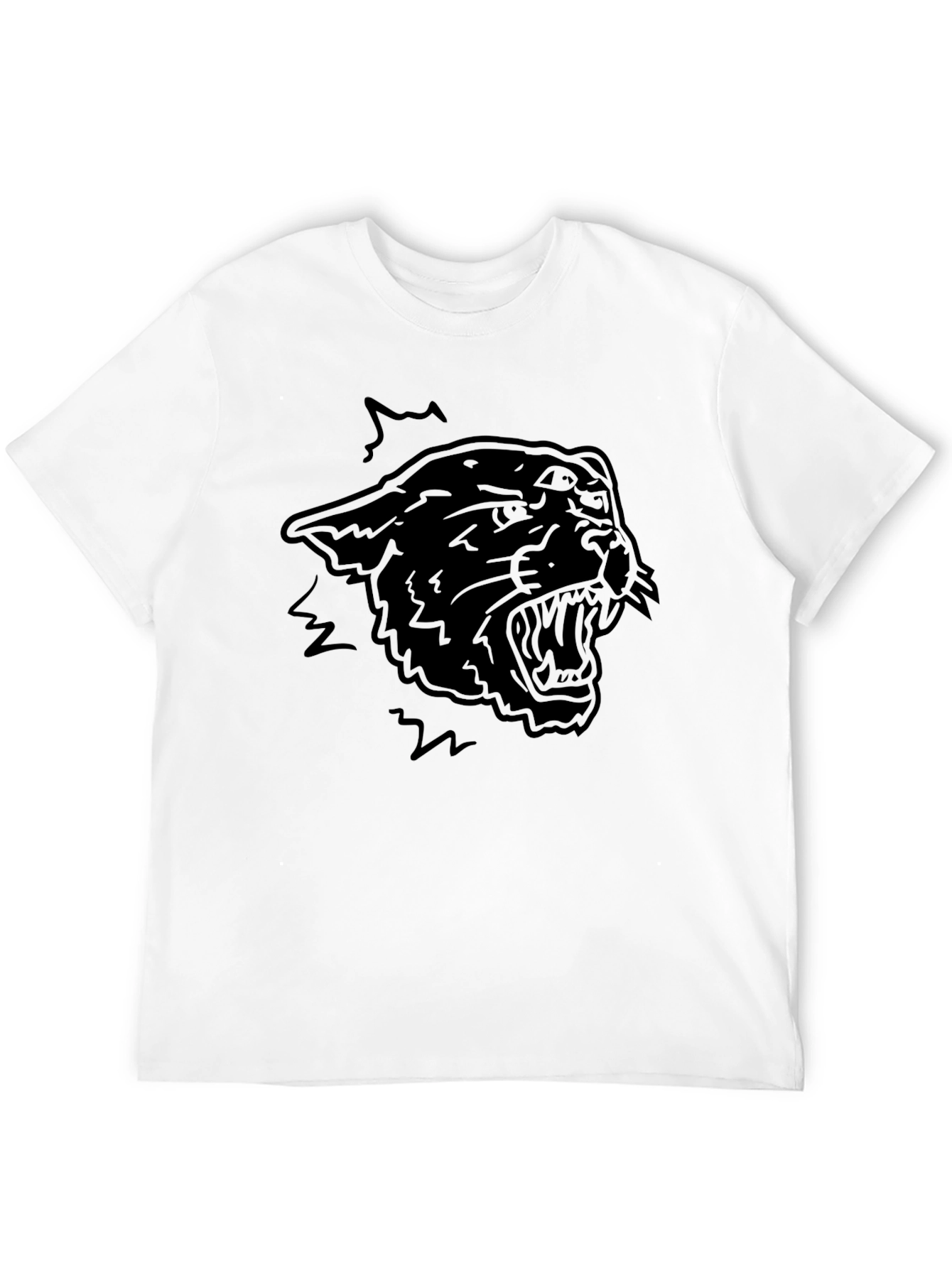 Black Panther Graphic T-Shirt - Mens Casual Tee