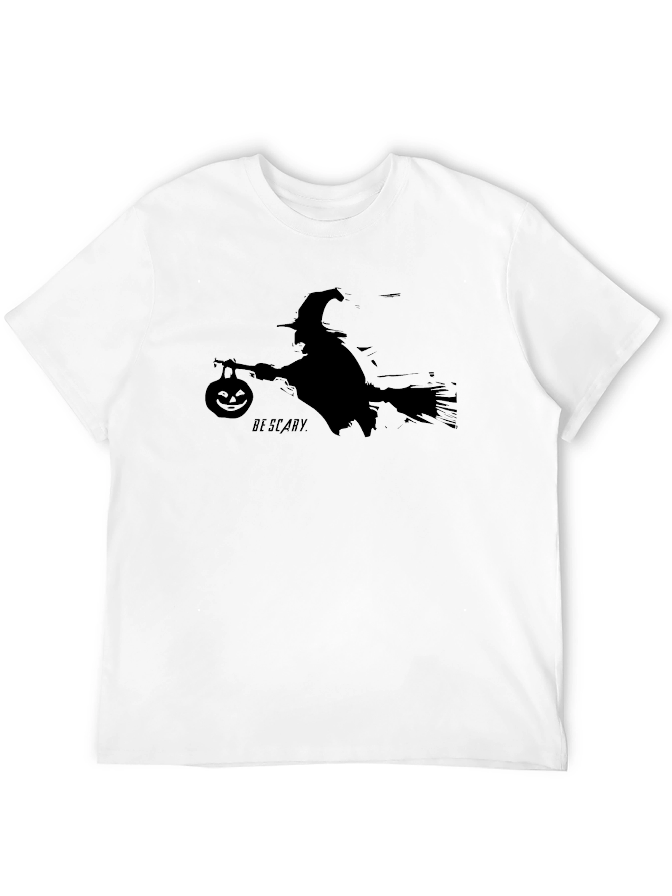 Halloween Witch Ride Black T-Shirt
