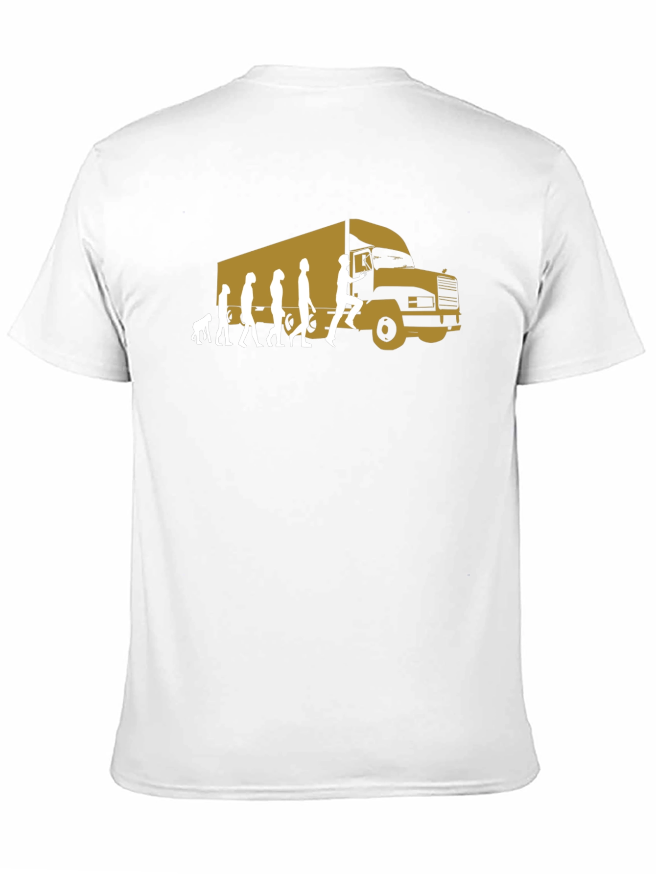 Trucker Evolution Graphic T-Shirt - Black