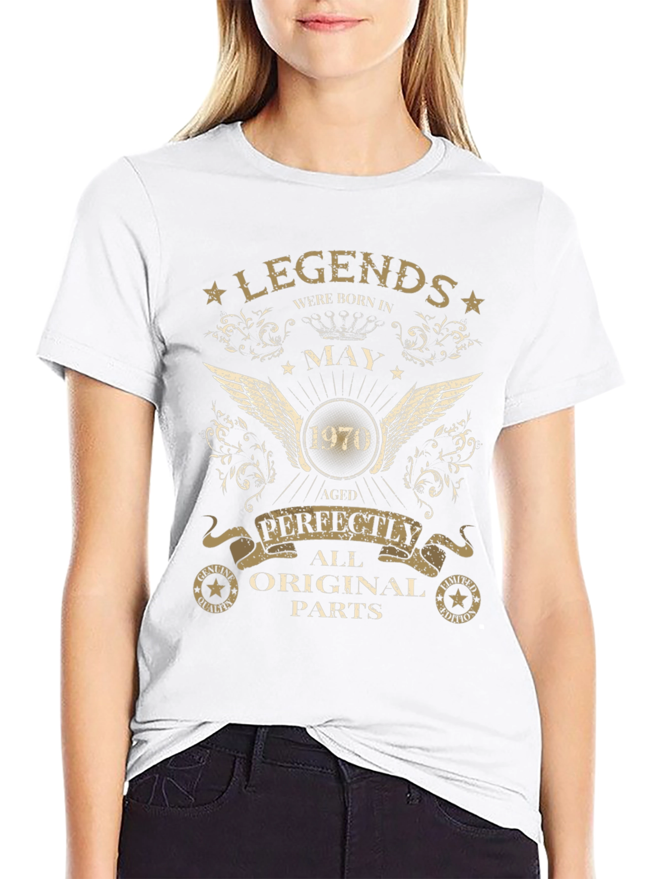 Legends Born in May 1970 Graphic Tee