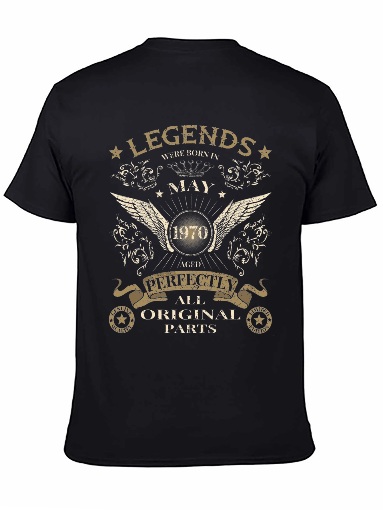 Legends Born in May 1970 Graphic Tee