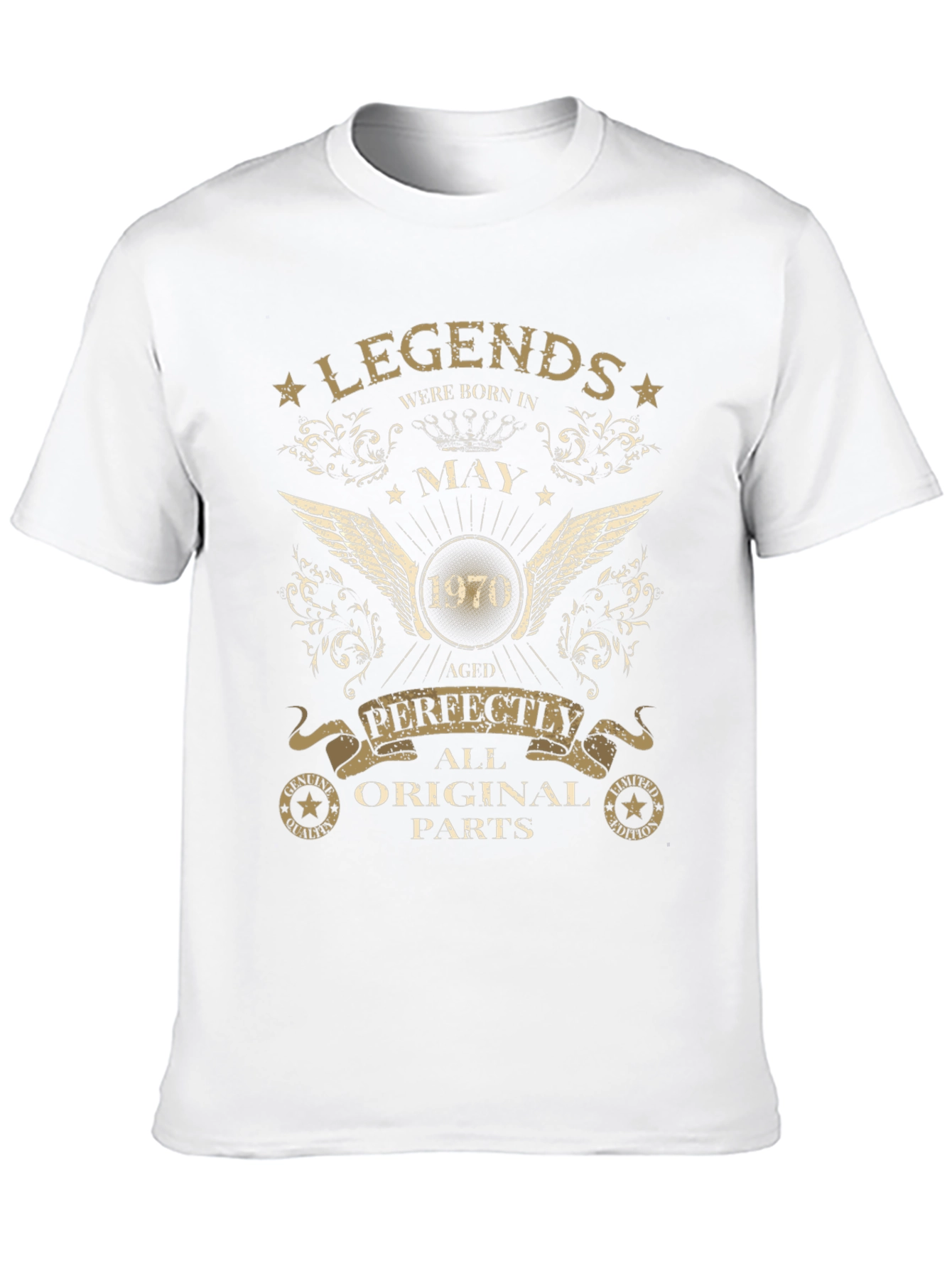 Legends Born in May 1970 Graphic Tee