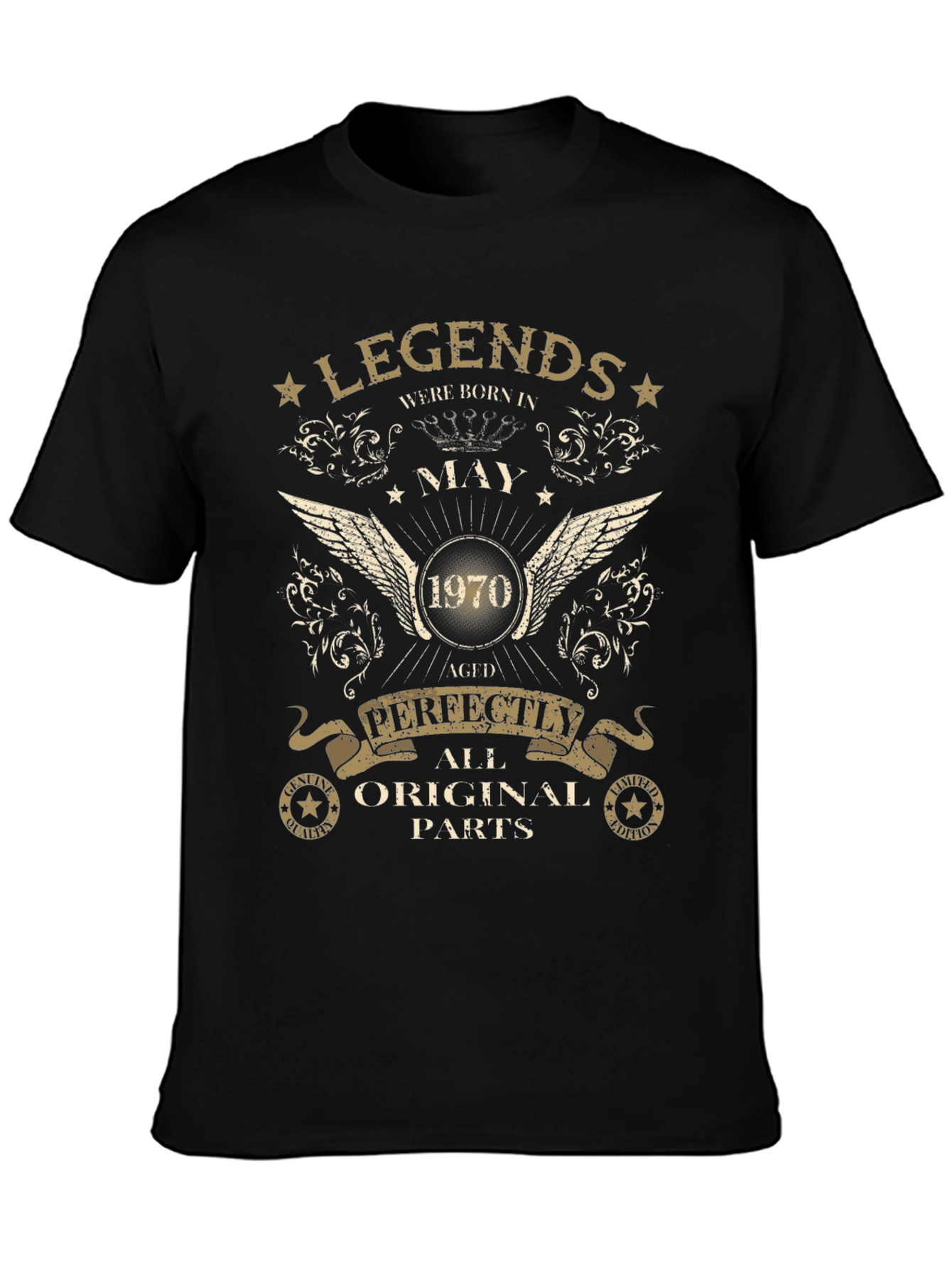 Legends Born in May 1970 Graphic Tee