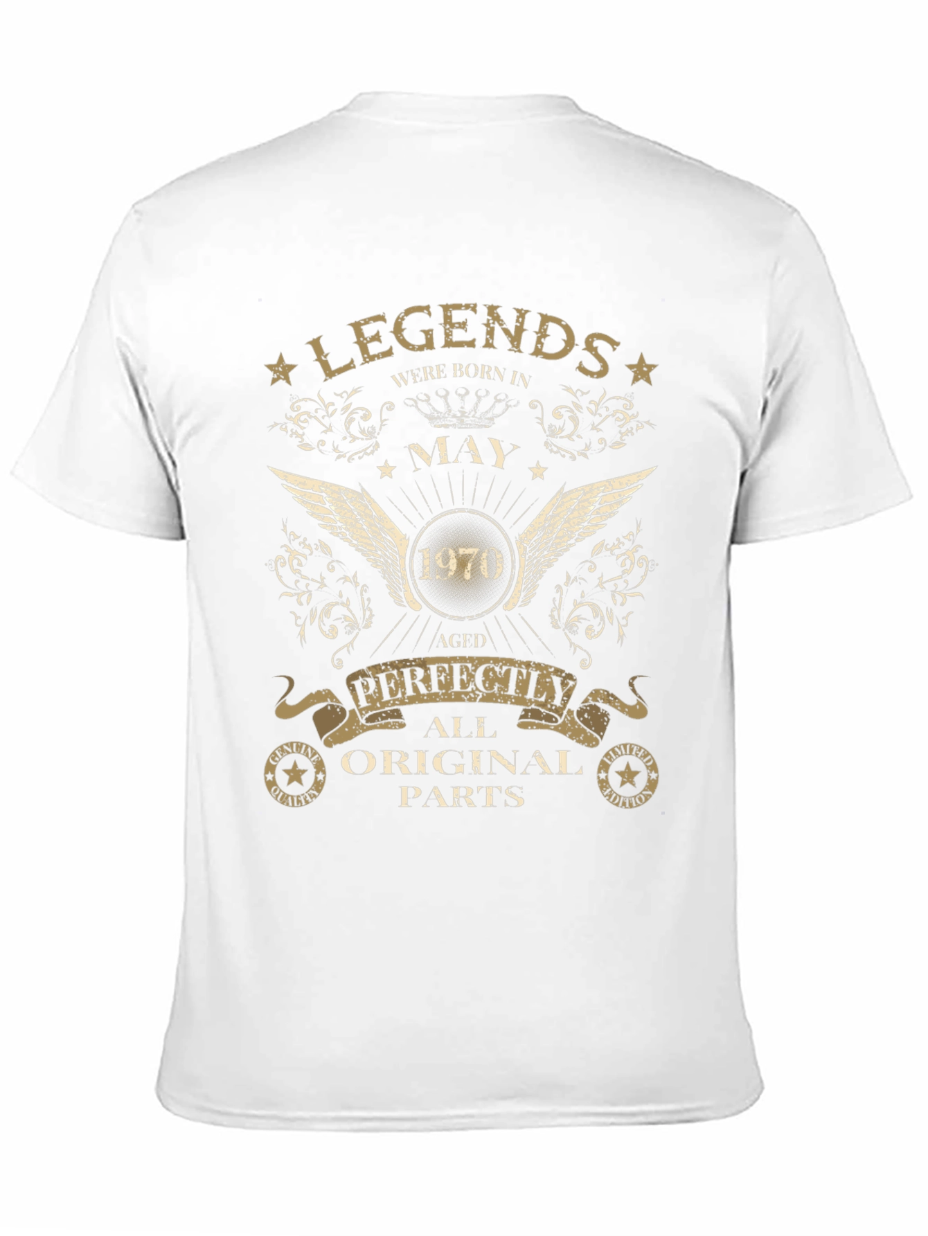Legends Born in May 1970 Graphic Tee