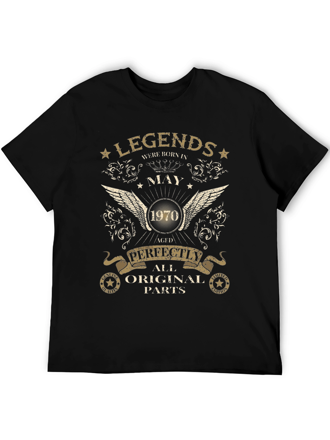 Legends Born in May 1970 Graphic Tee