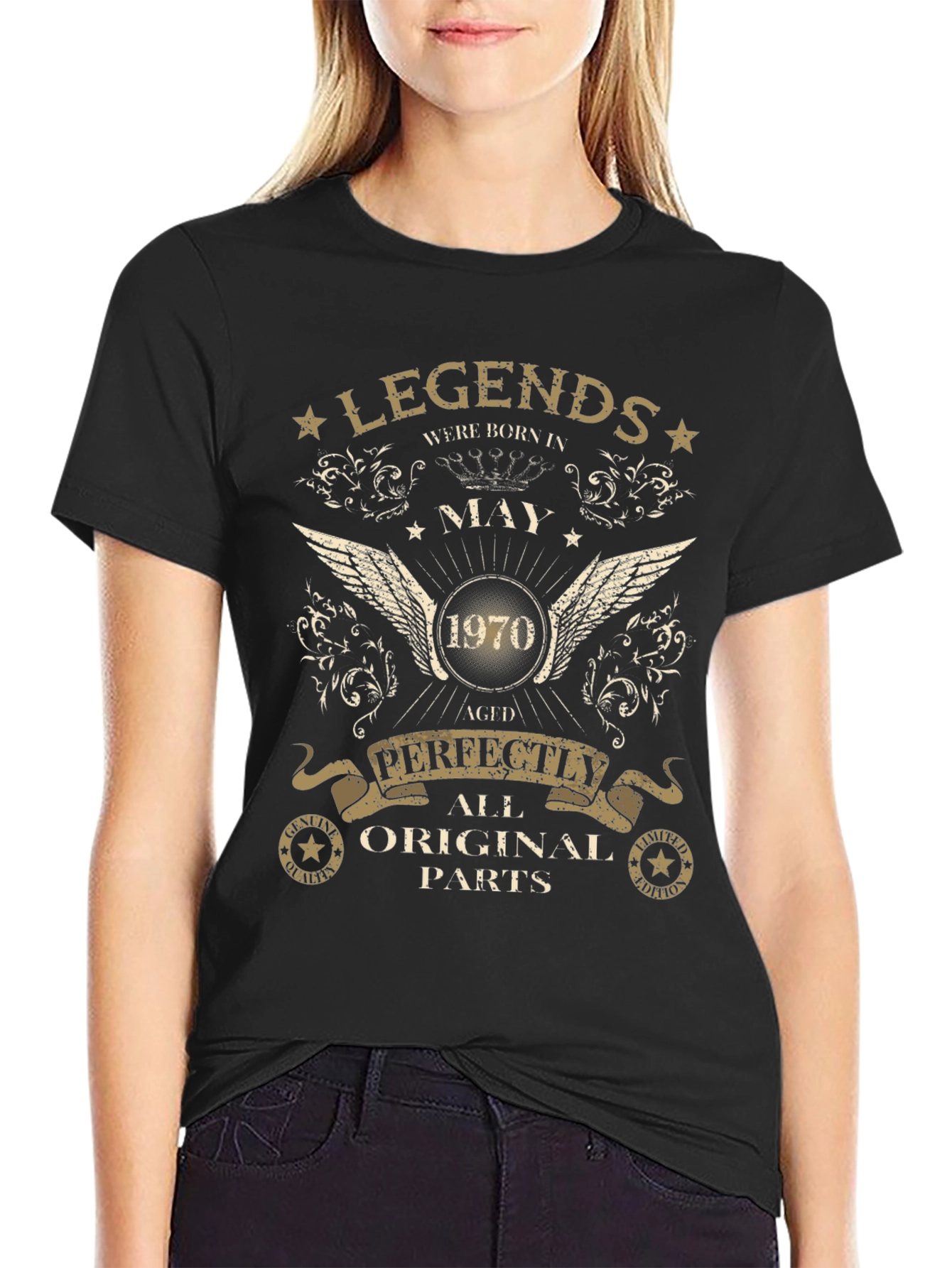 Legends Born in May 1970 Graphic Tee