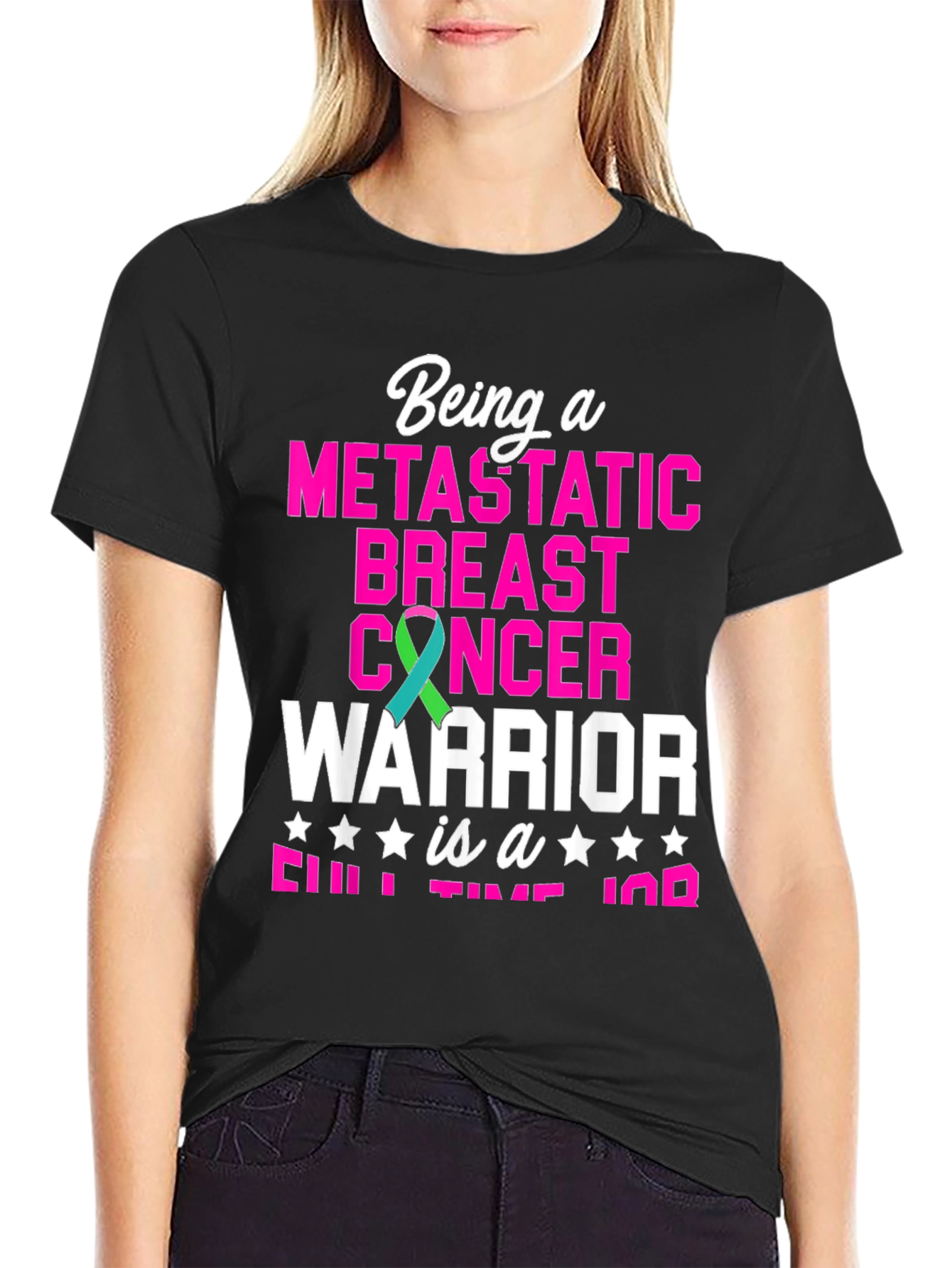 Metastatic Breast Cancer Warrior T-Shirt