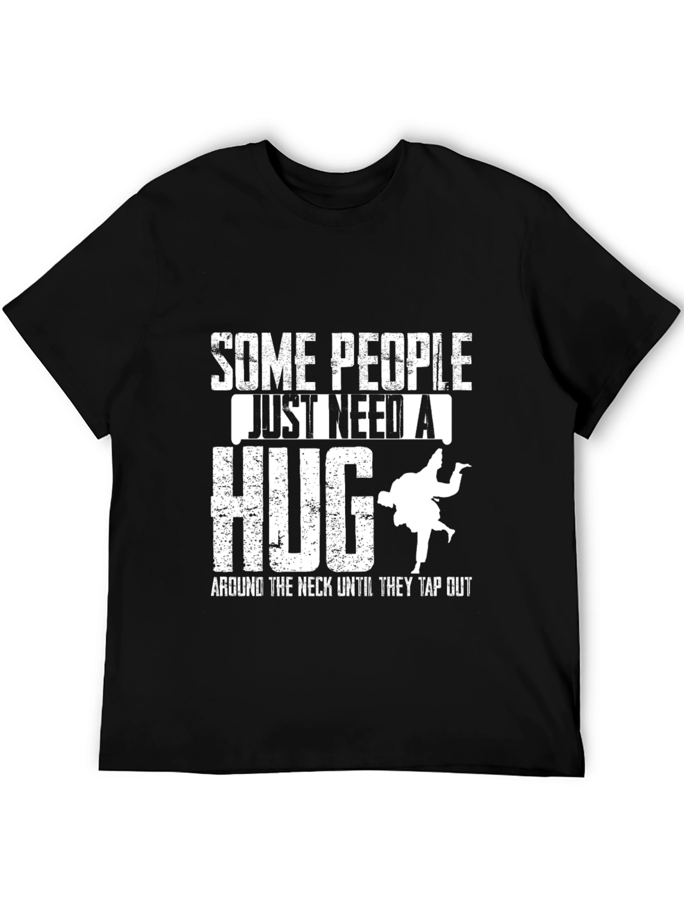 Funny Jiu Jitsu Hug Graphic T-Shirt
