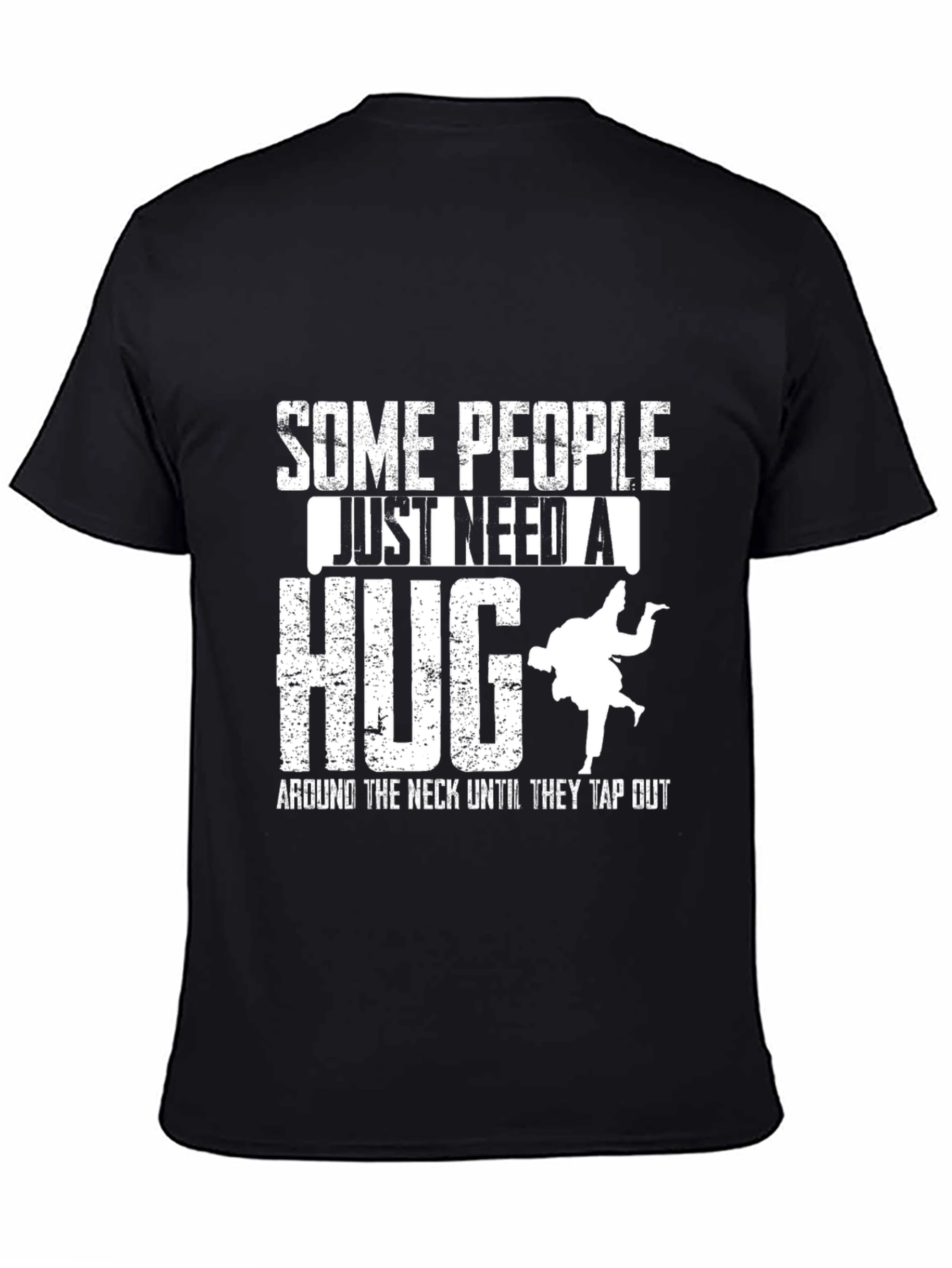 Funny Jiu Jitsu Hug Graphic T-Shirt