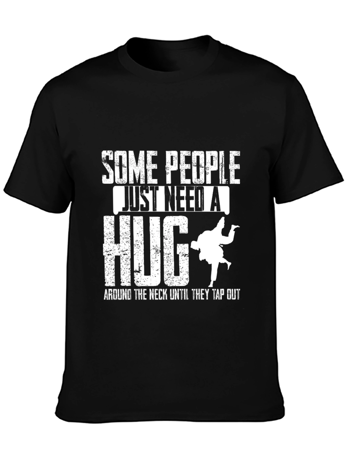 Funny Jiu Jitsu Hug Graphic T-Shirt