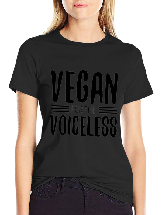 Vegan for the Voiceless Graphic Tee - Unisex