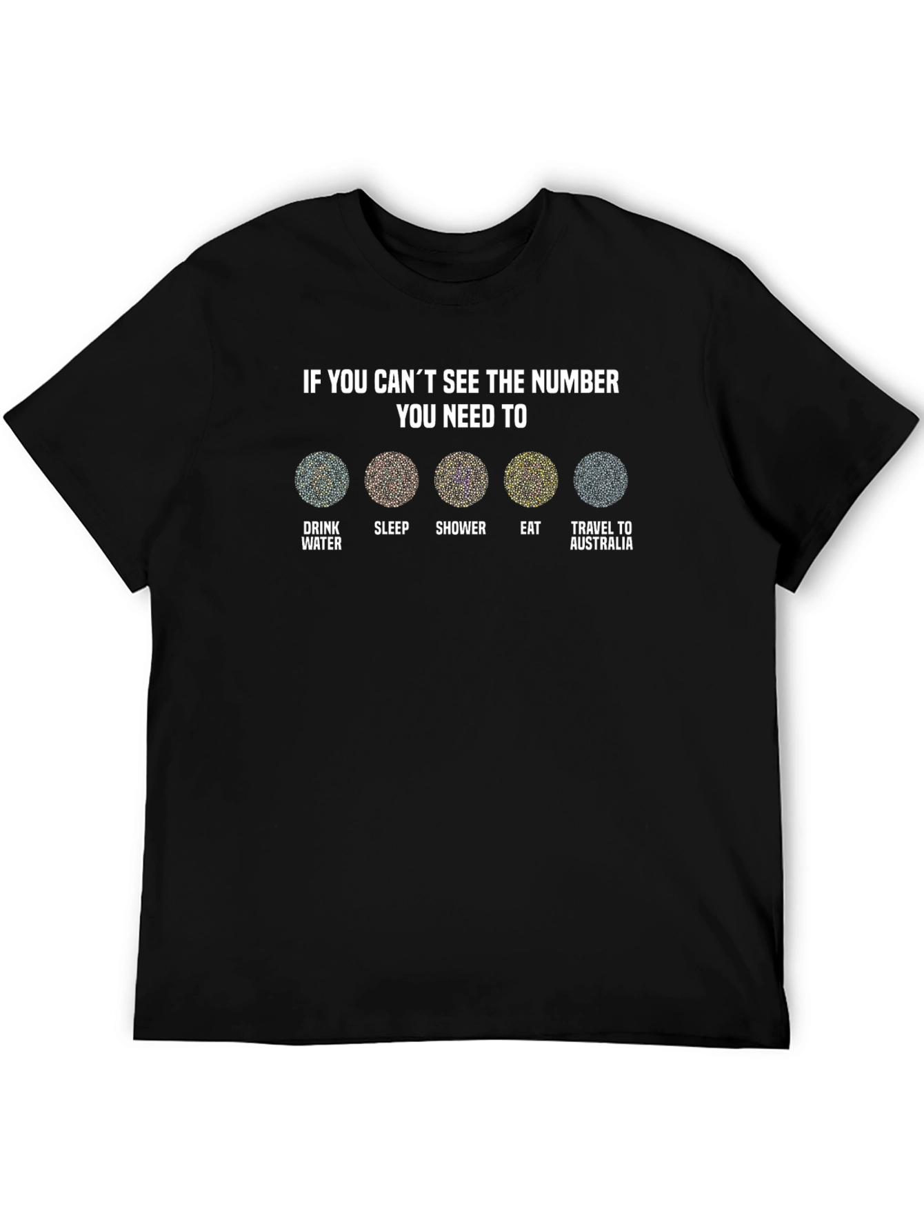 Cant See The Number? T-Shirt