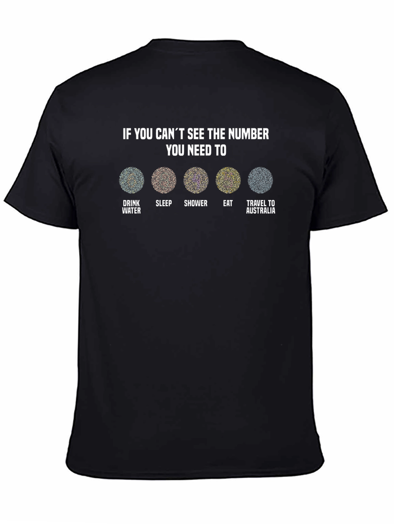 Cant See The Number? T-Shirt
