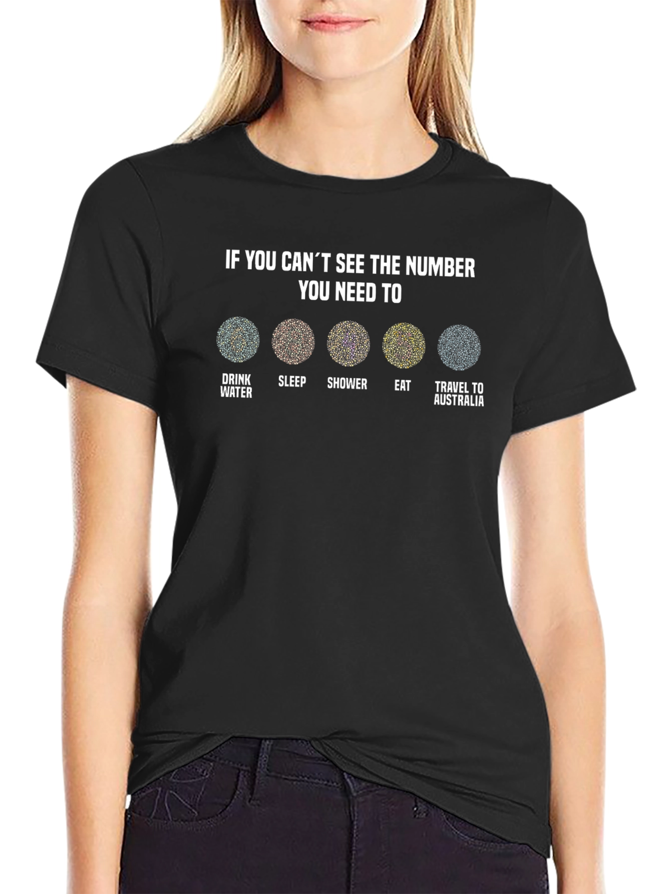 Cant See The Number? T-Shirt