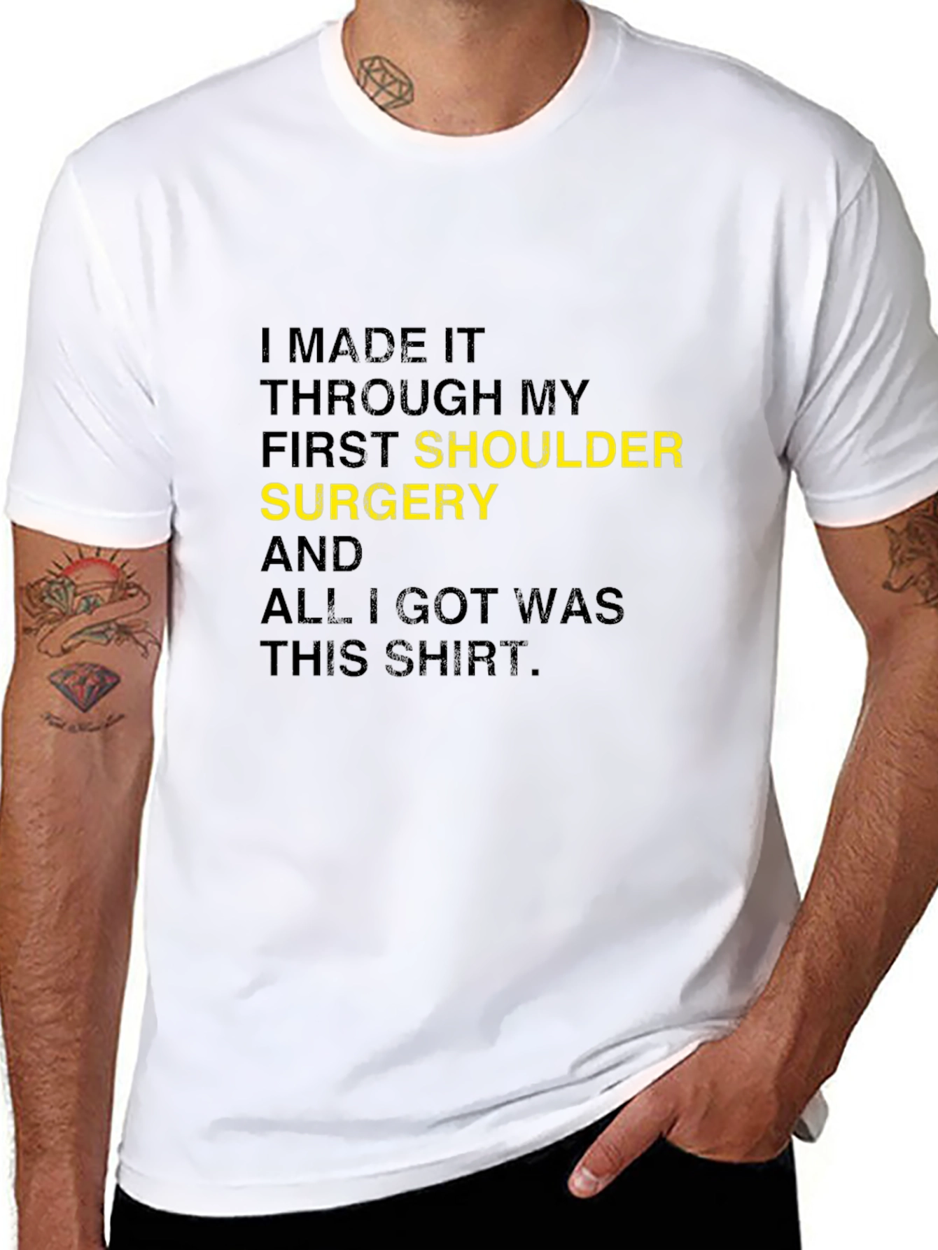 Shoulder Surgery Recovery T-Shirt - Funny Gift Idea