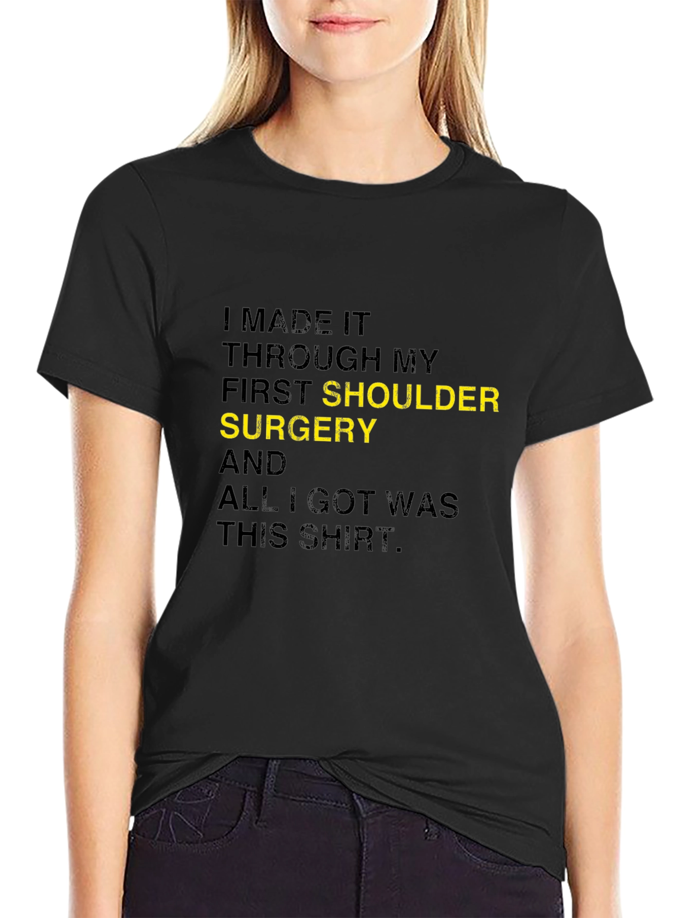 Shoulder Surgery Recovery T-Shirt - Funny Gift Idea
