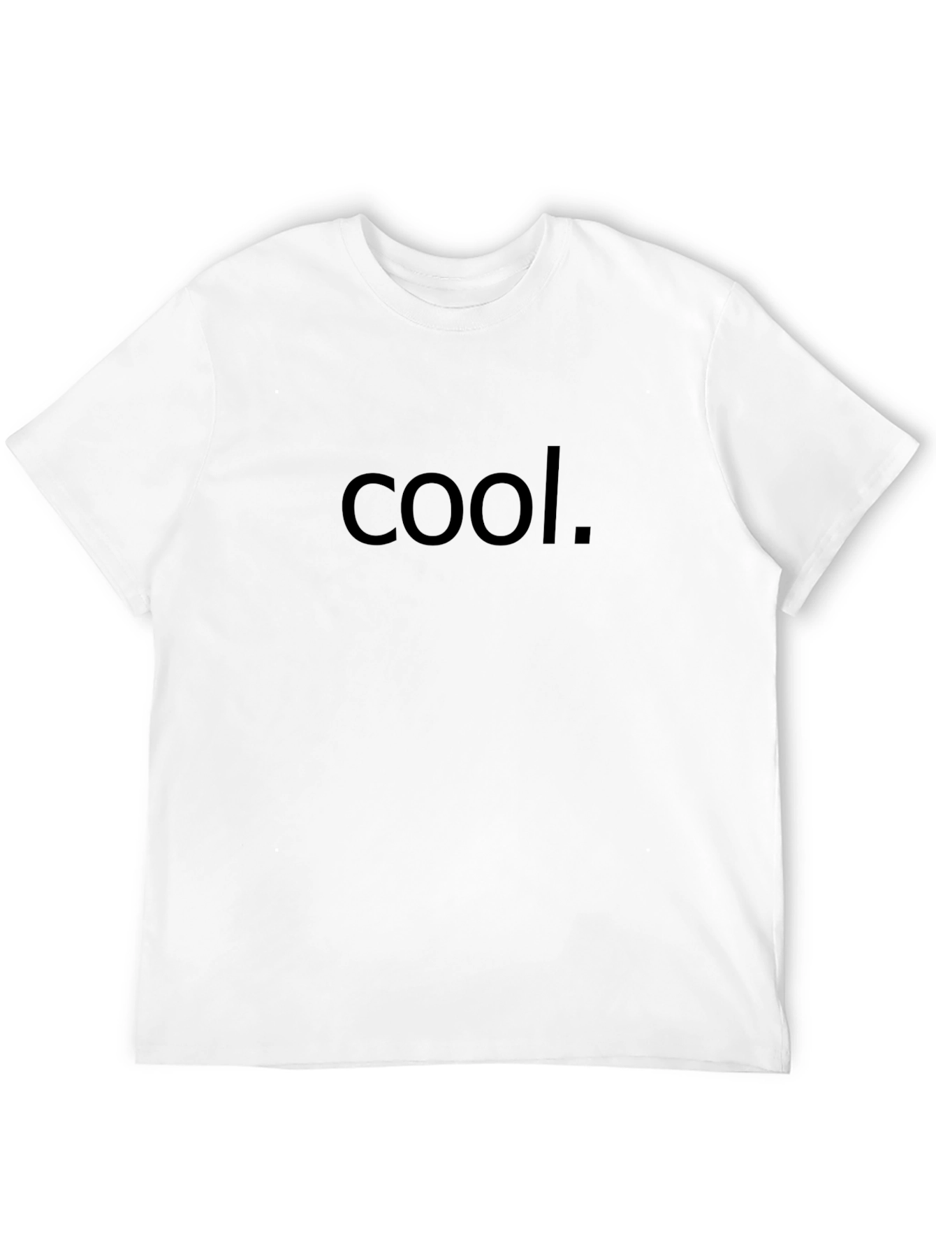 Cool. Black Graphic T-Shirt