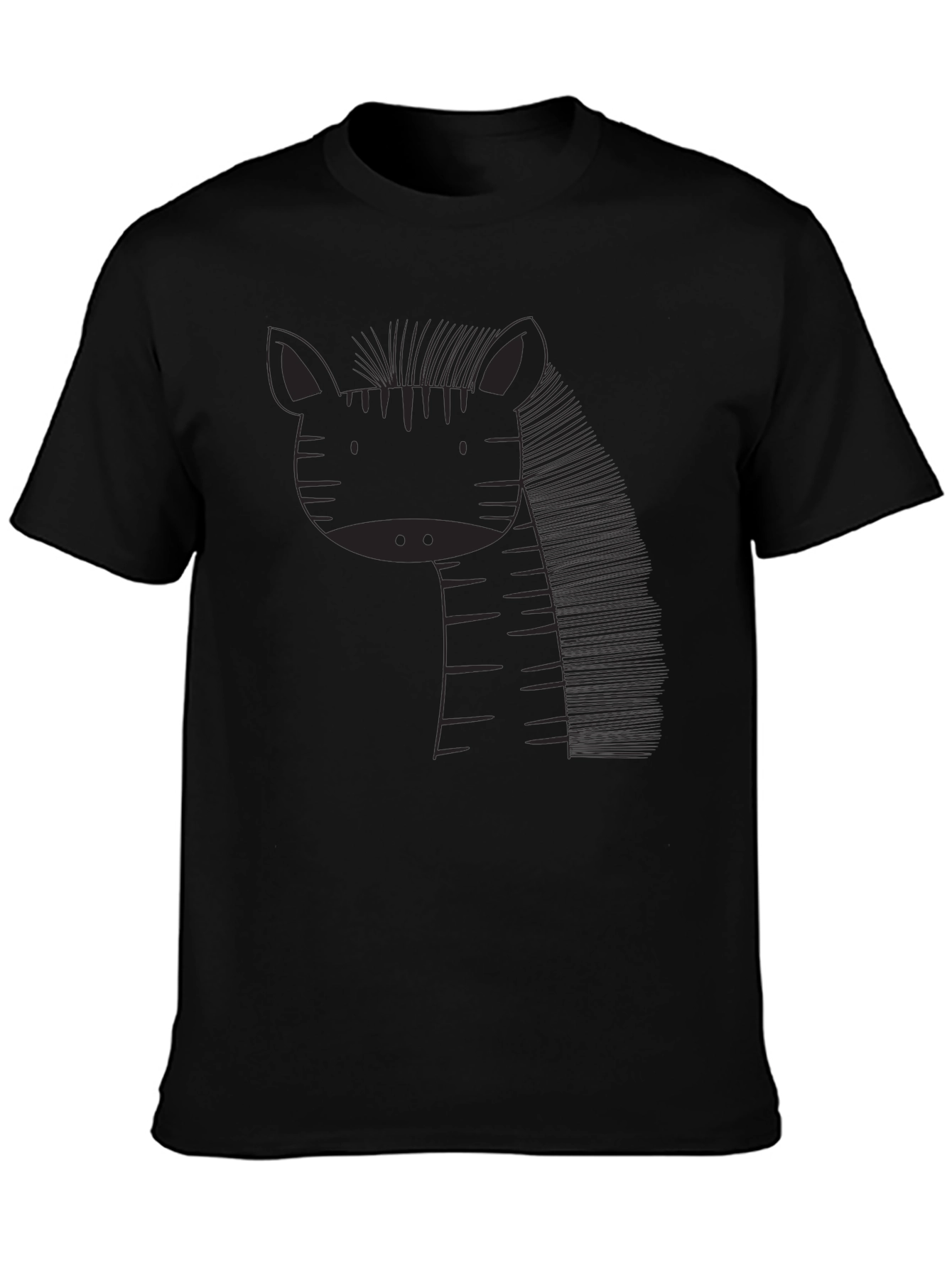 Zebra Graphic T-Shirt - Casual Style