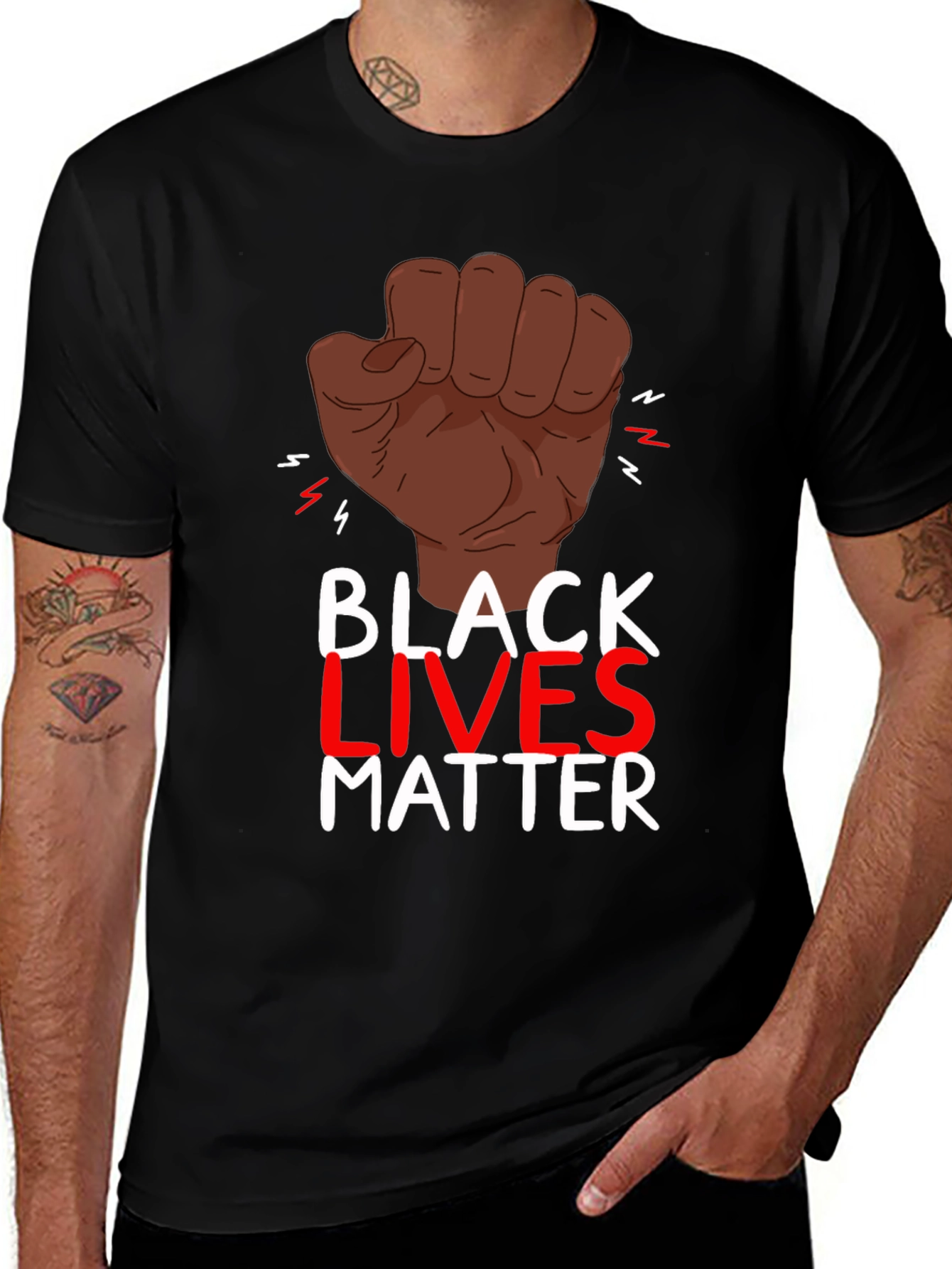 Black Lives Matter Graphic T-Shirt